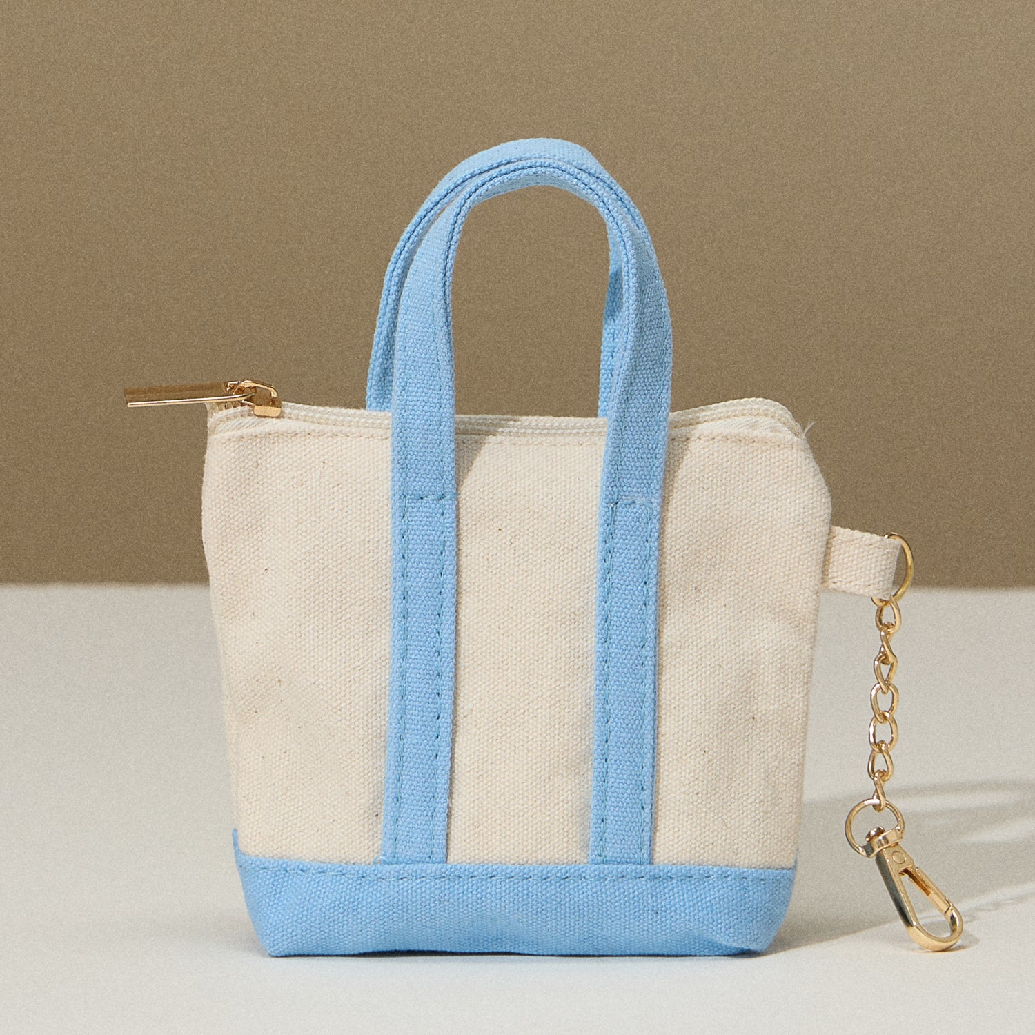 Micro Mini EcoCharm Cotton Key Charm Coin Purse