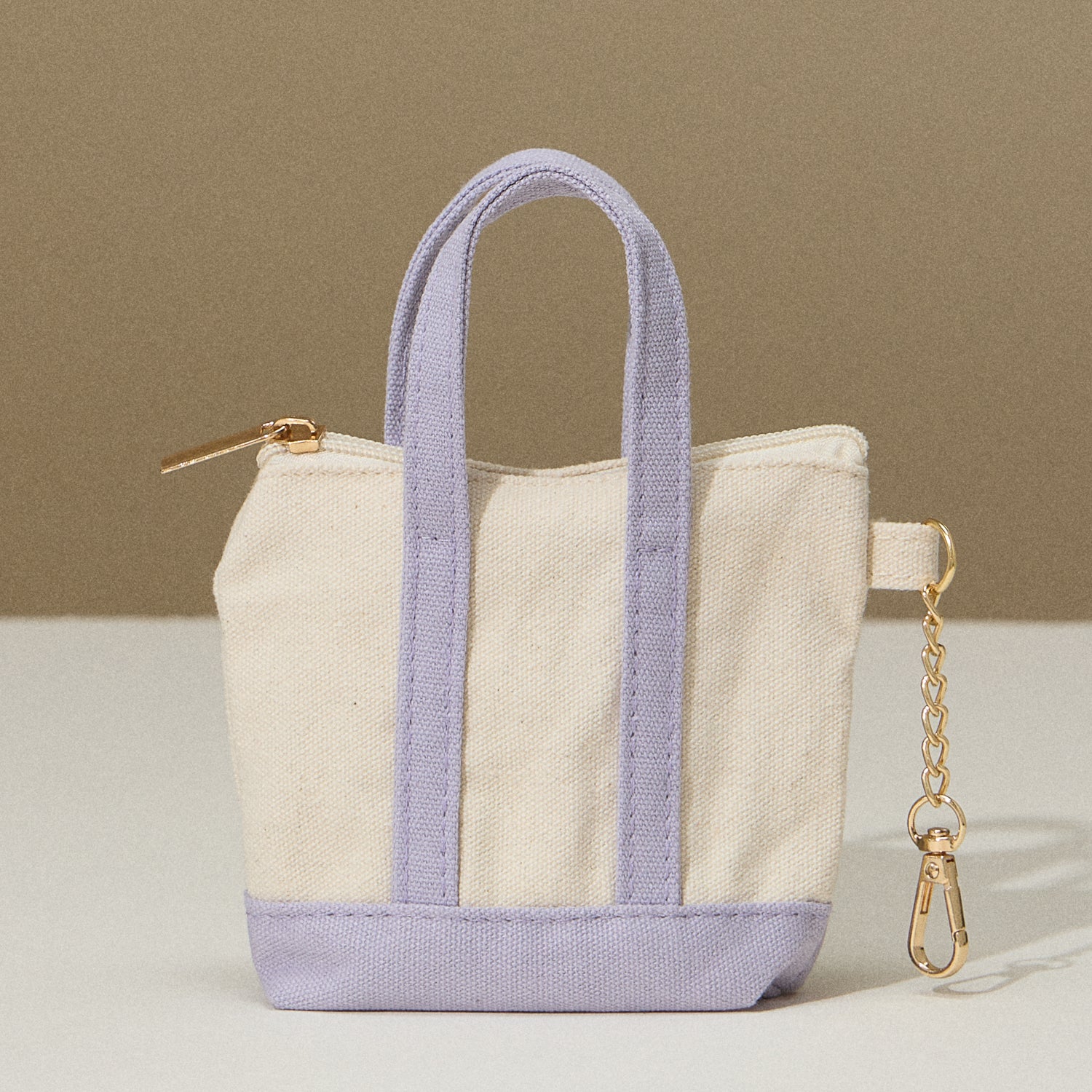 Micro Mini EcoCharm Cotton Key Charm Coin Purse