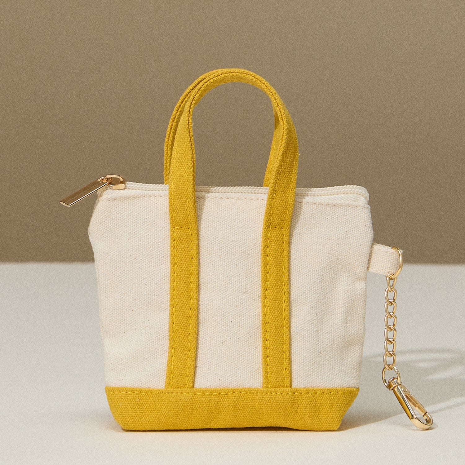 Micro Mini EcoCharm Cotton Key Charm Coin Purse