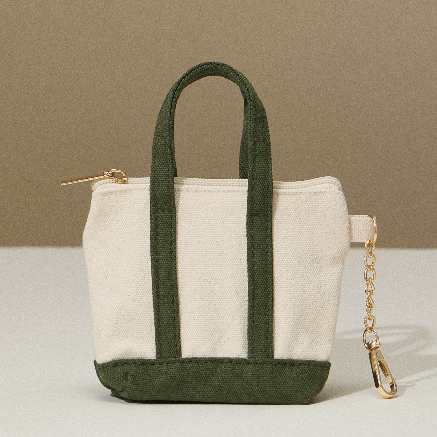 Micro Mini EcoCharm Cotton Key Charm Coin Purse