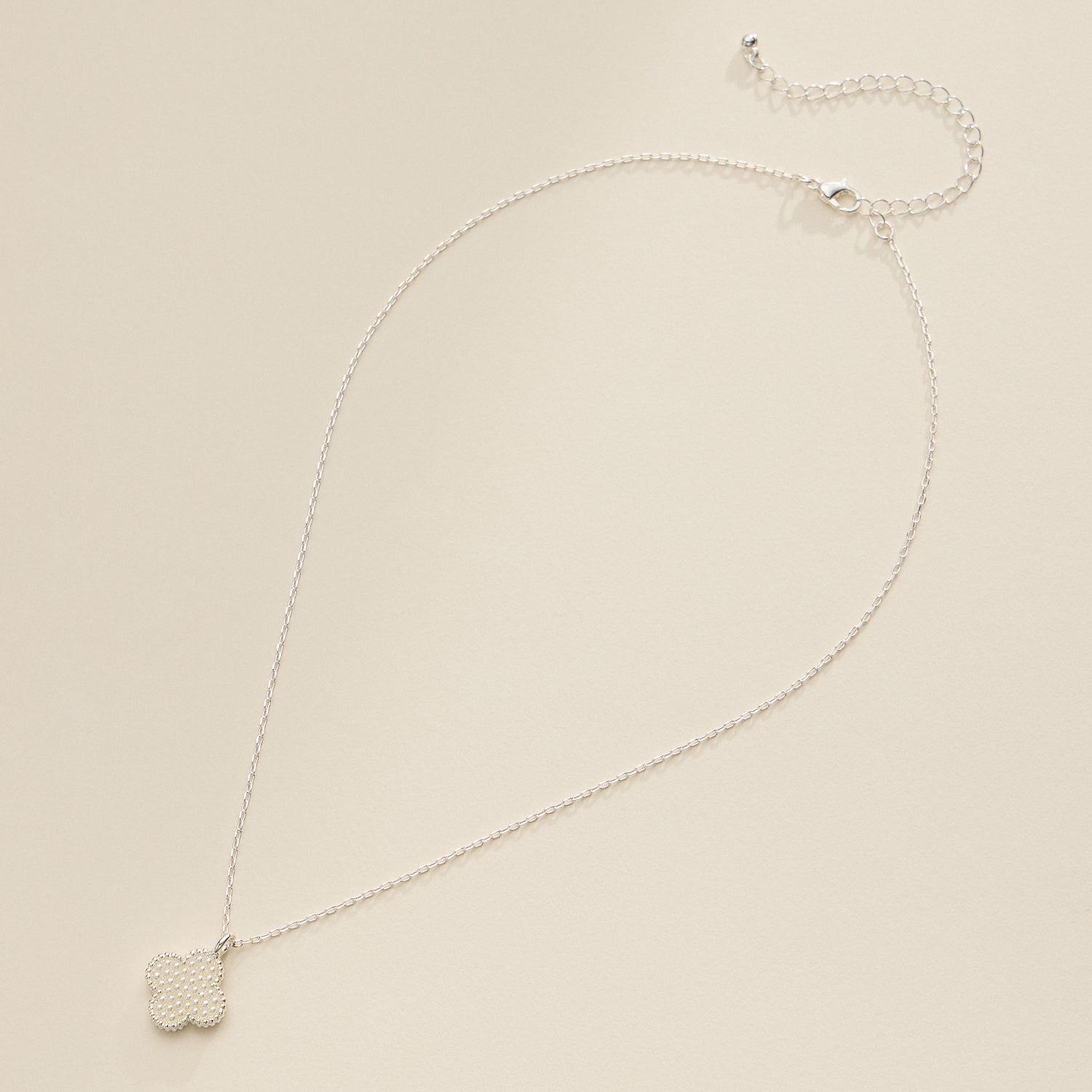 Gold Pendant Necklace with Delicate Beaded Accents Elegant Jewelry