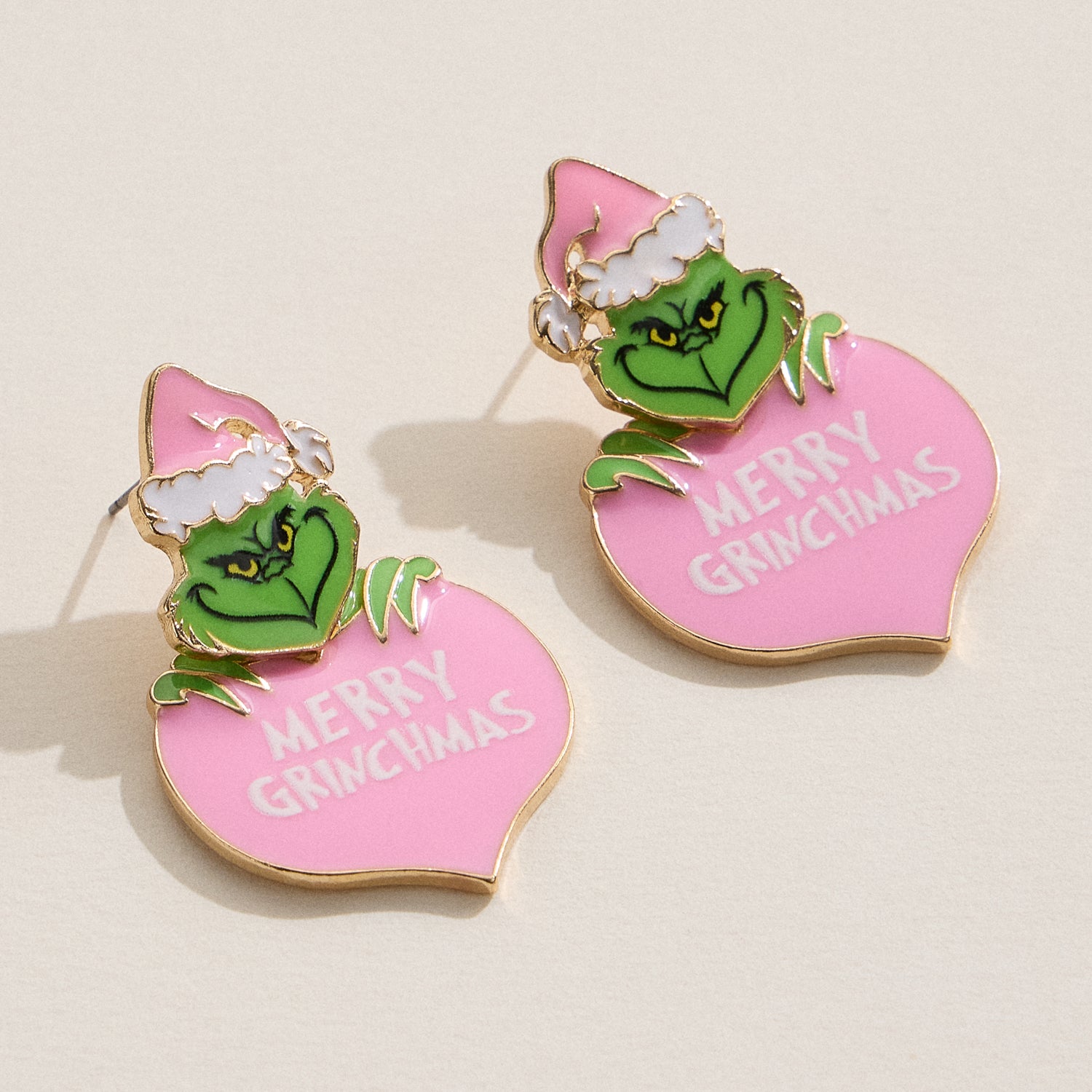 Festive Creature Heart Earrings