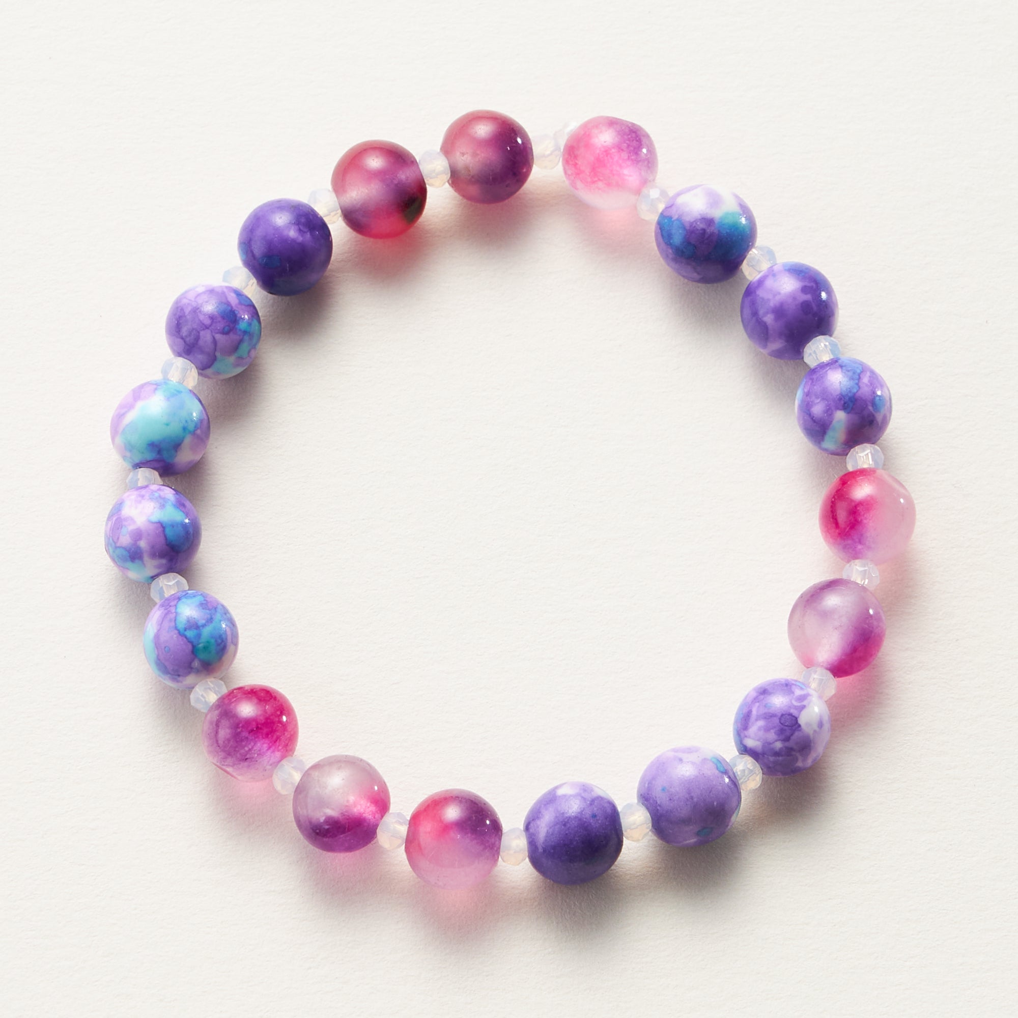 Natural Stone Beaded Bracelet