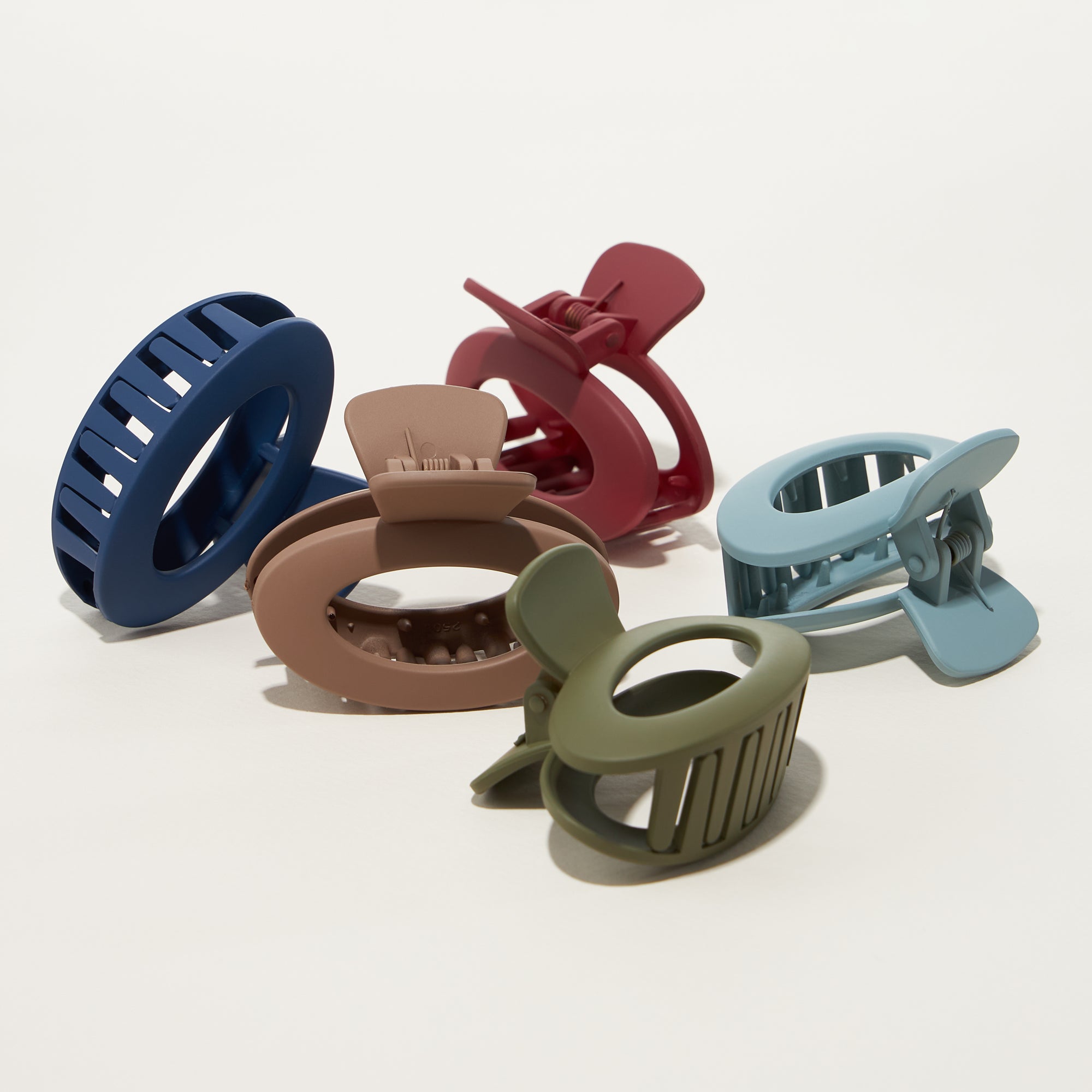 Rubber Coated Small Claw Hair Clips - Frem