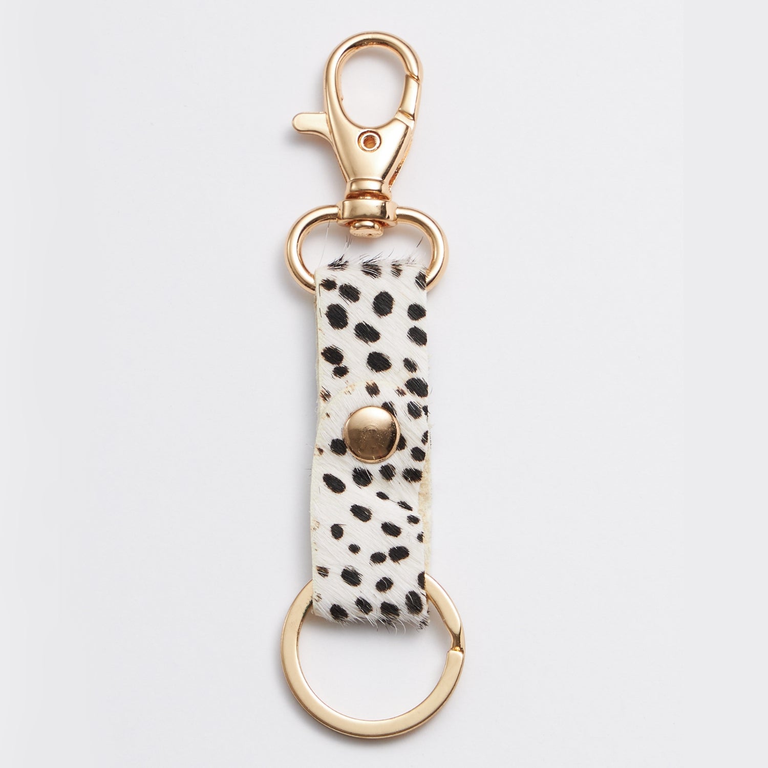 Genuine Leather Animal Print Key Chains - Frem