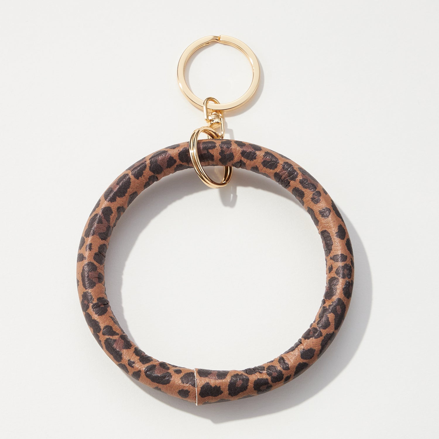Animal Print Key Ring Bracelet