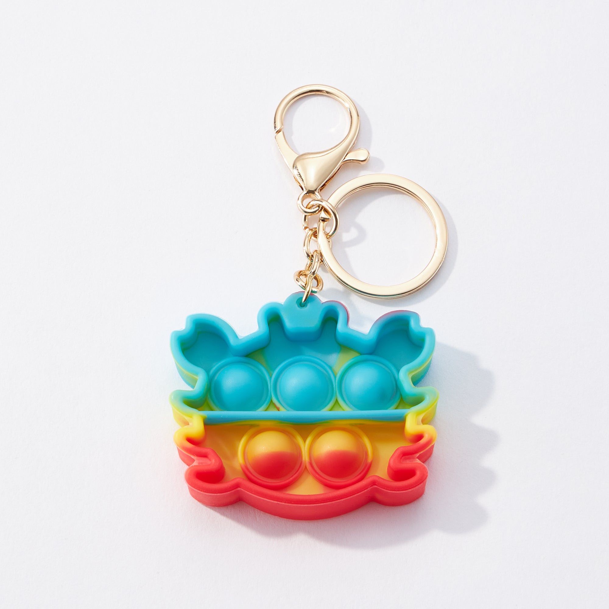 Push Pop Bubble Fidget Toy Keychains
