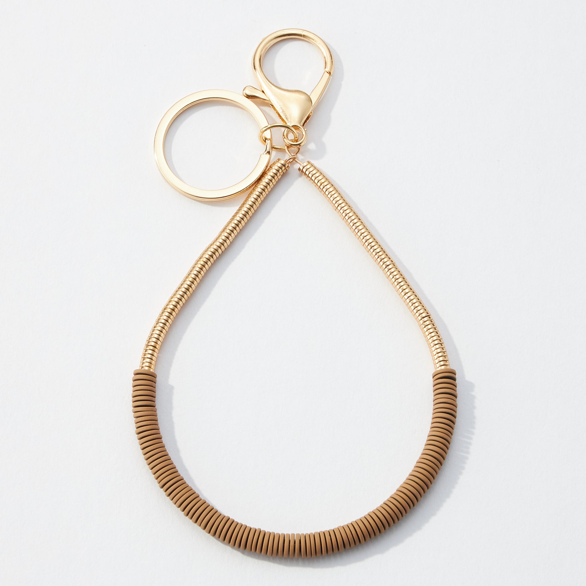 Silicon Coated Disc Wristlet Keychains