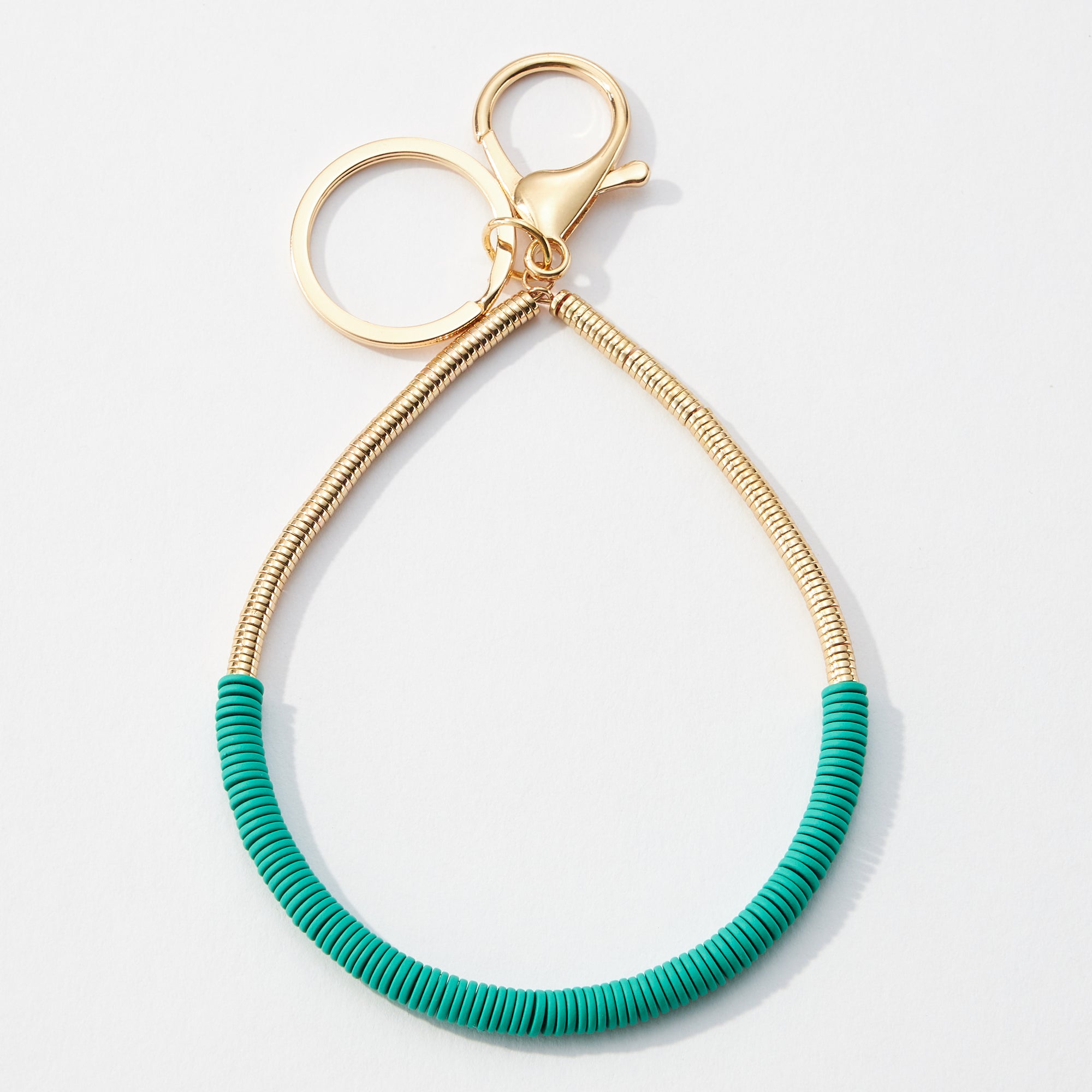 Silicon Coated Disc Wristlet Keychains