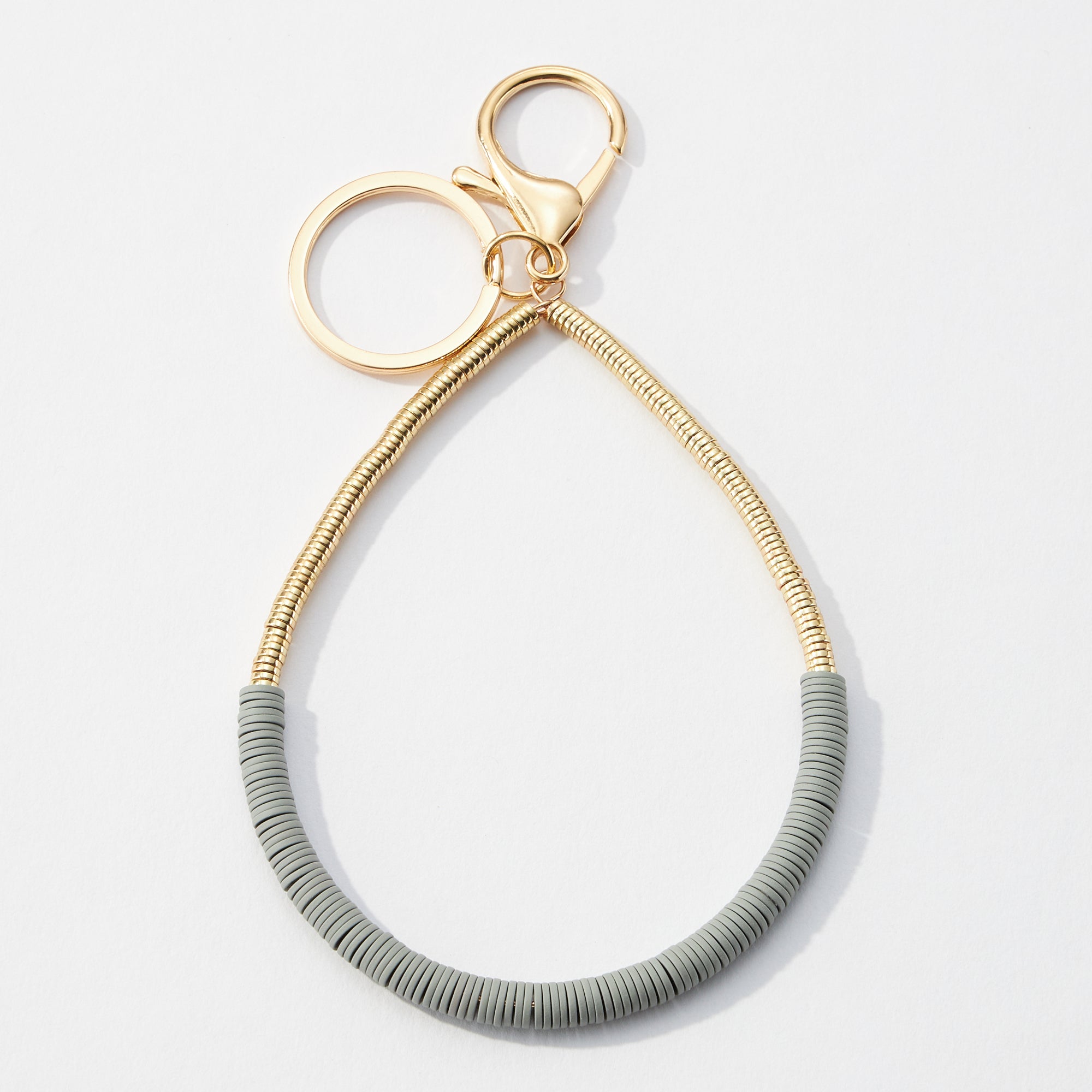 Silicon Coated Disc Wristlet Keychains