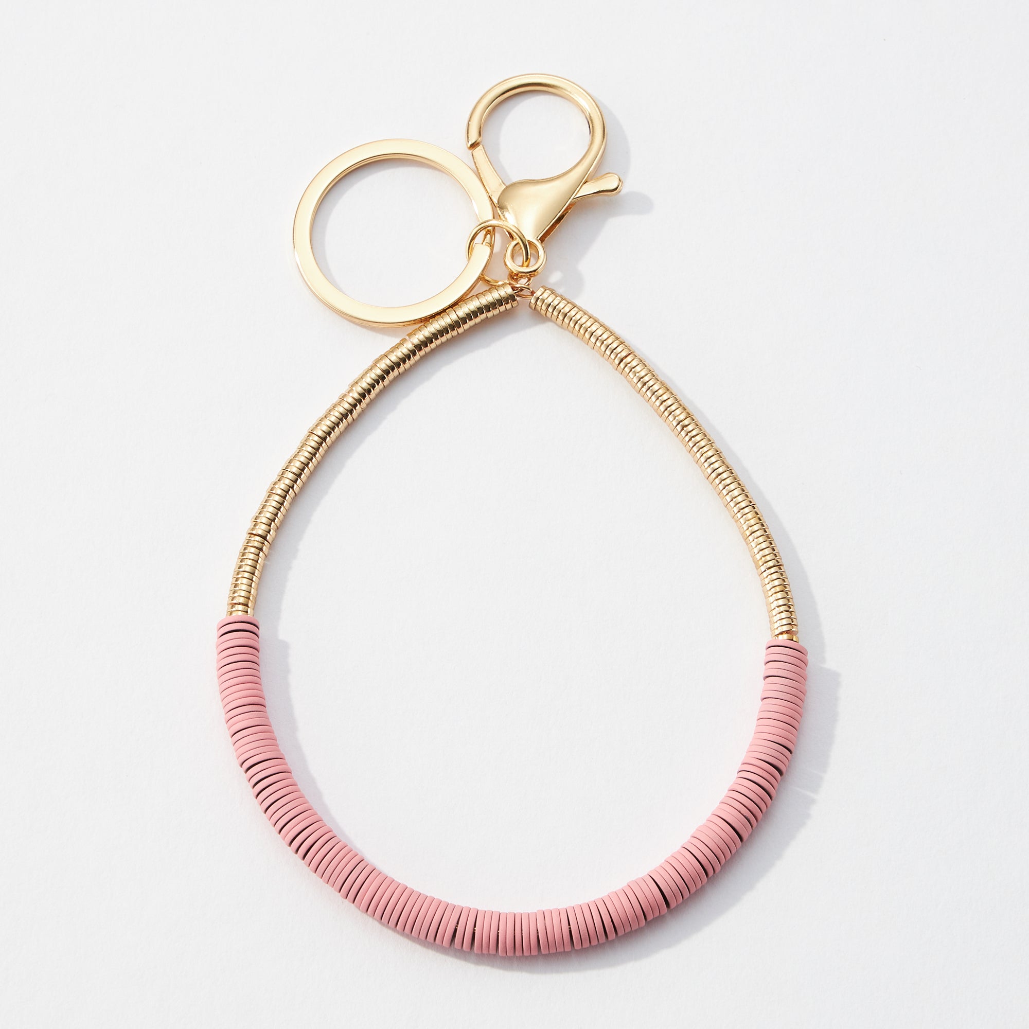 Silicon Coated Disc Wristlet Keychains