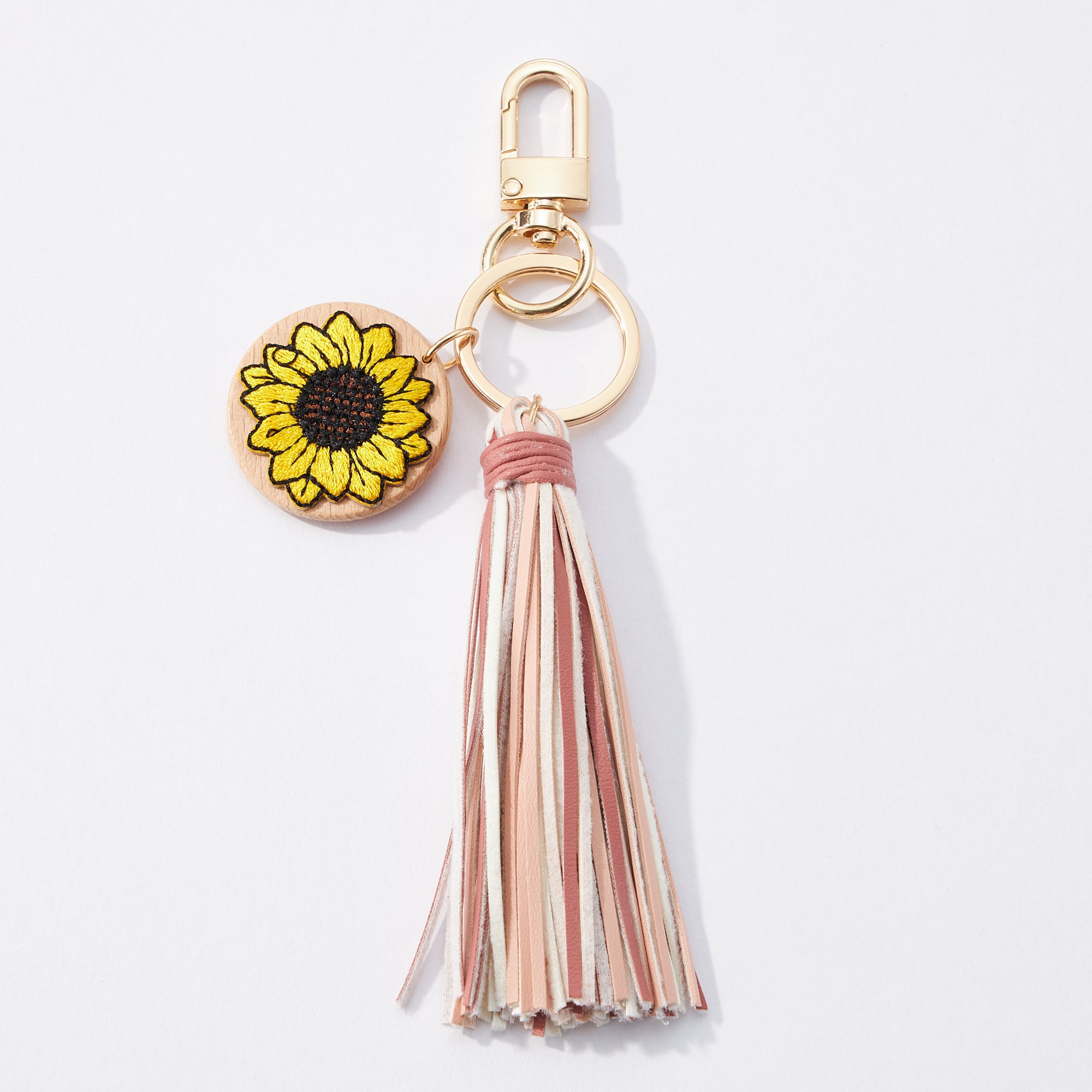 Sunflower Tassel Keychains