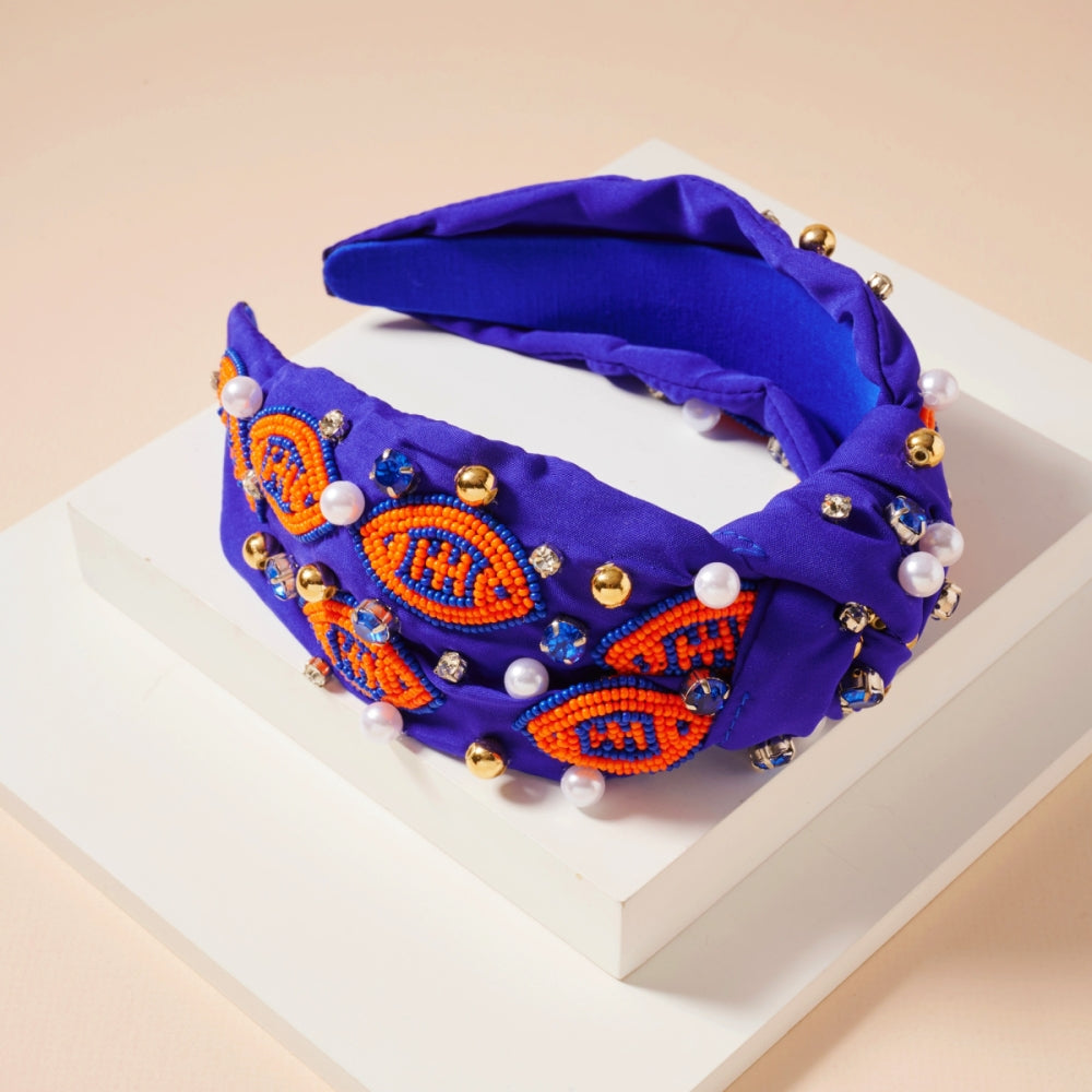 Pearl & Seed Bead Headband