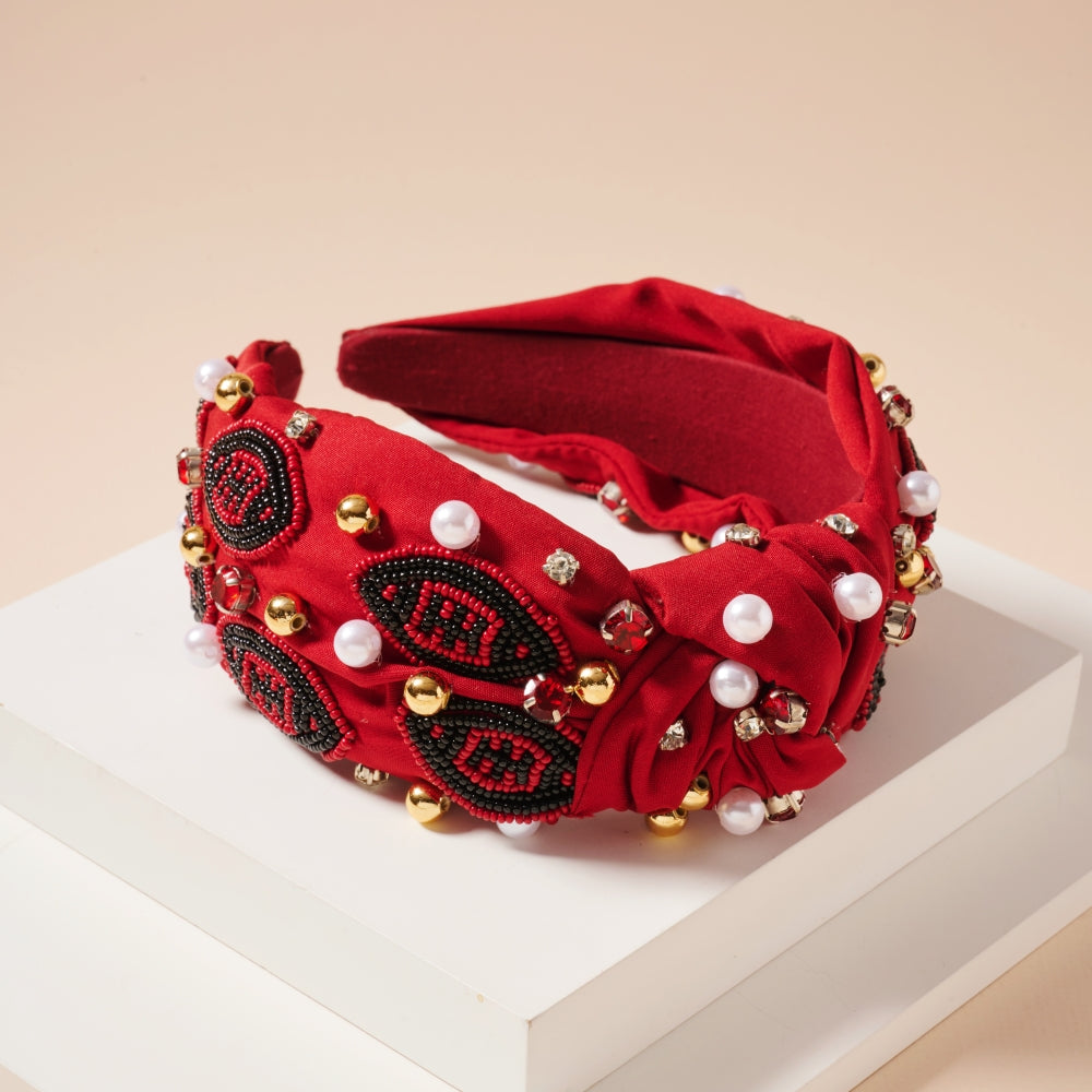 Pearl & Seed Bead Headband