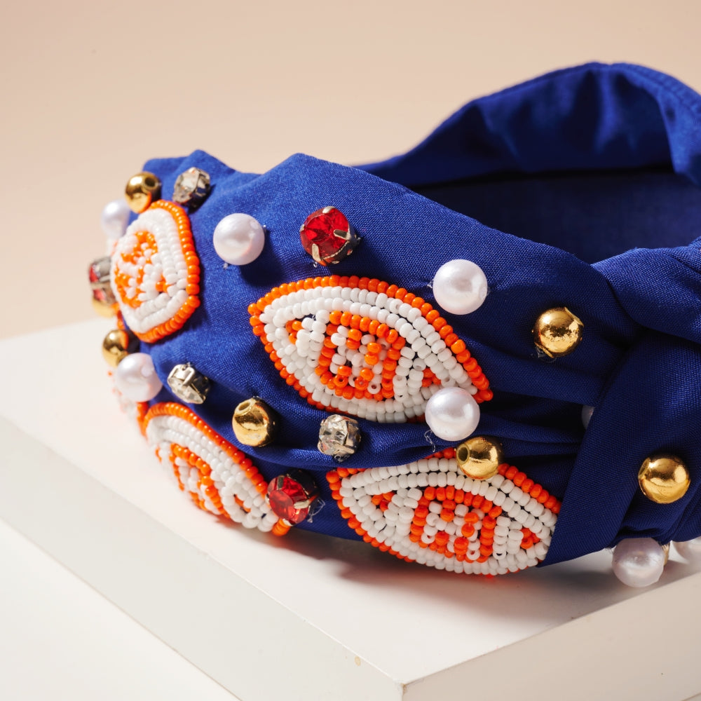 Pearl & Seed Bead Headband