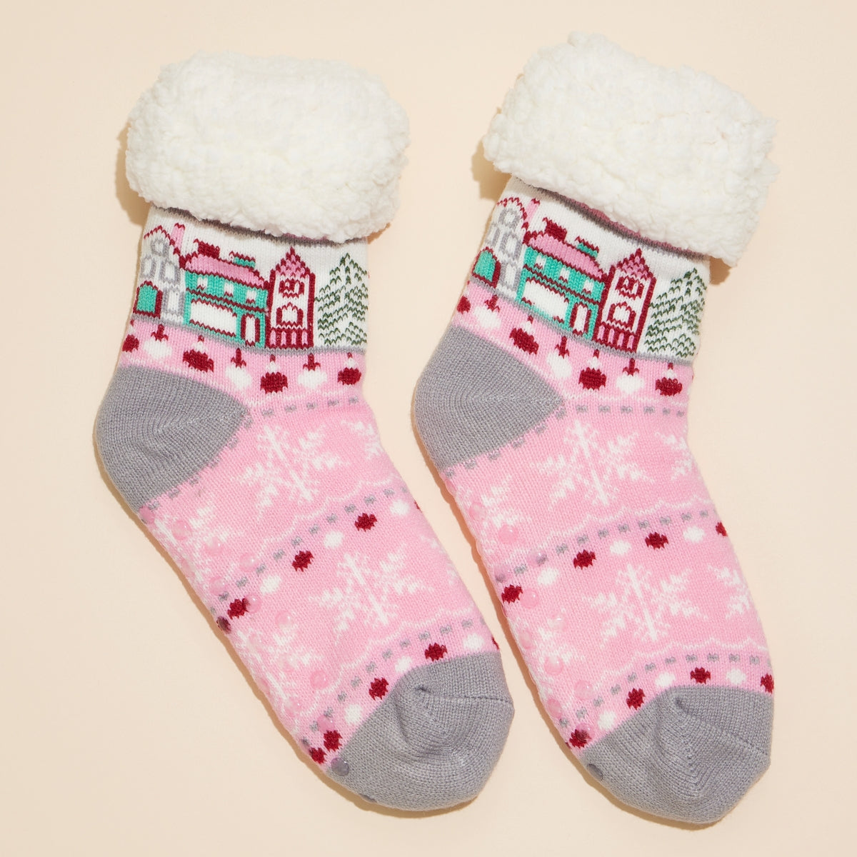 Christmas Fuzzy Socks Duo Pack