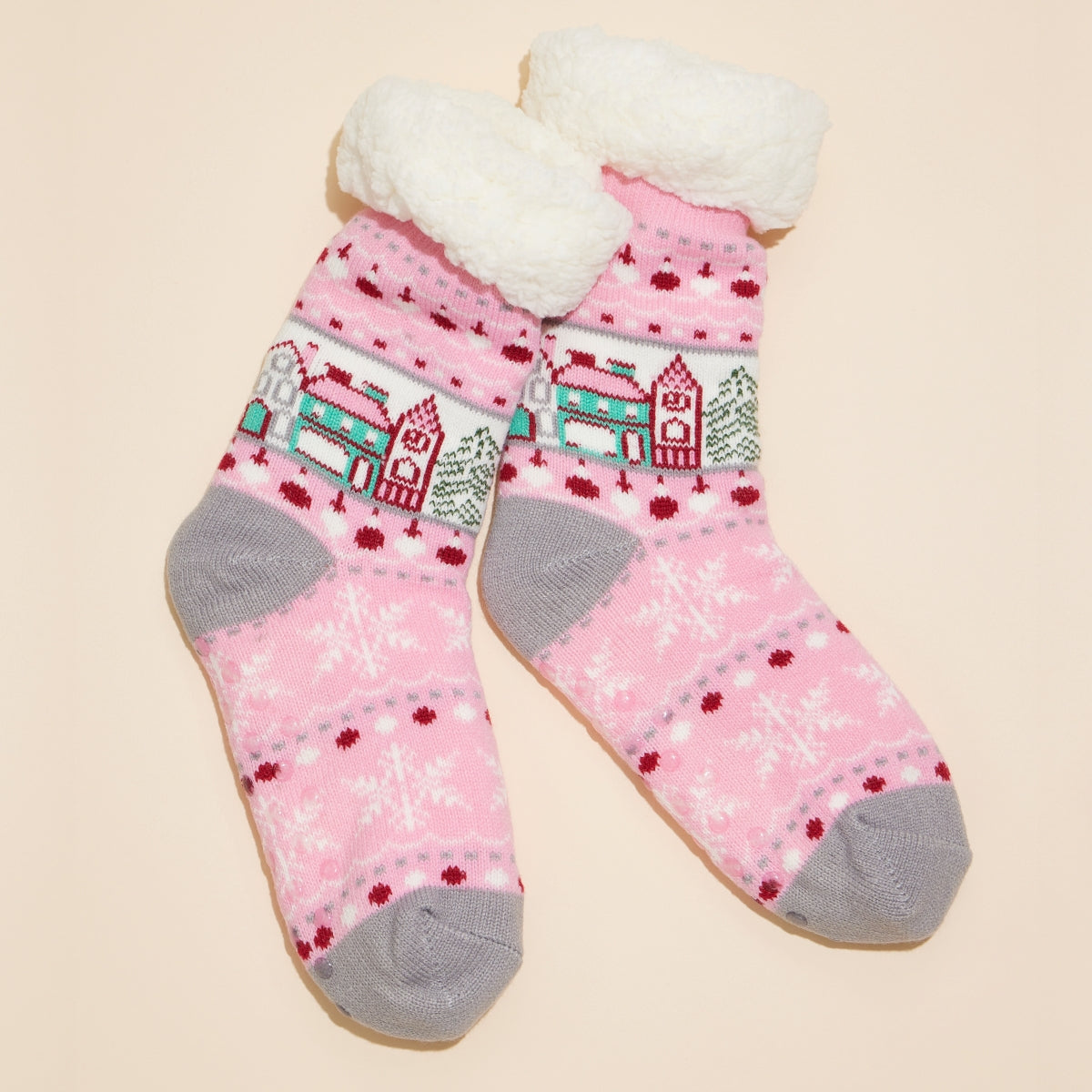 Christmas Fuzzy Socks Duo Pack