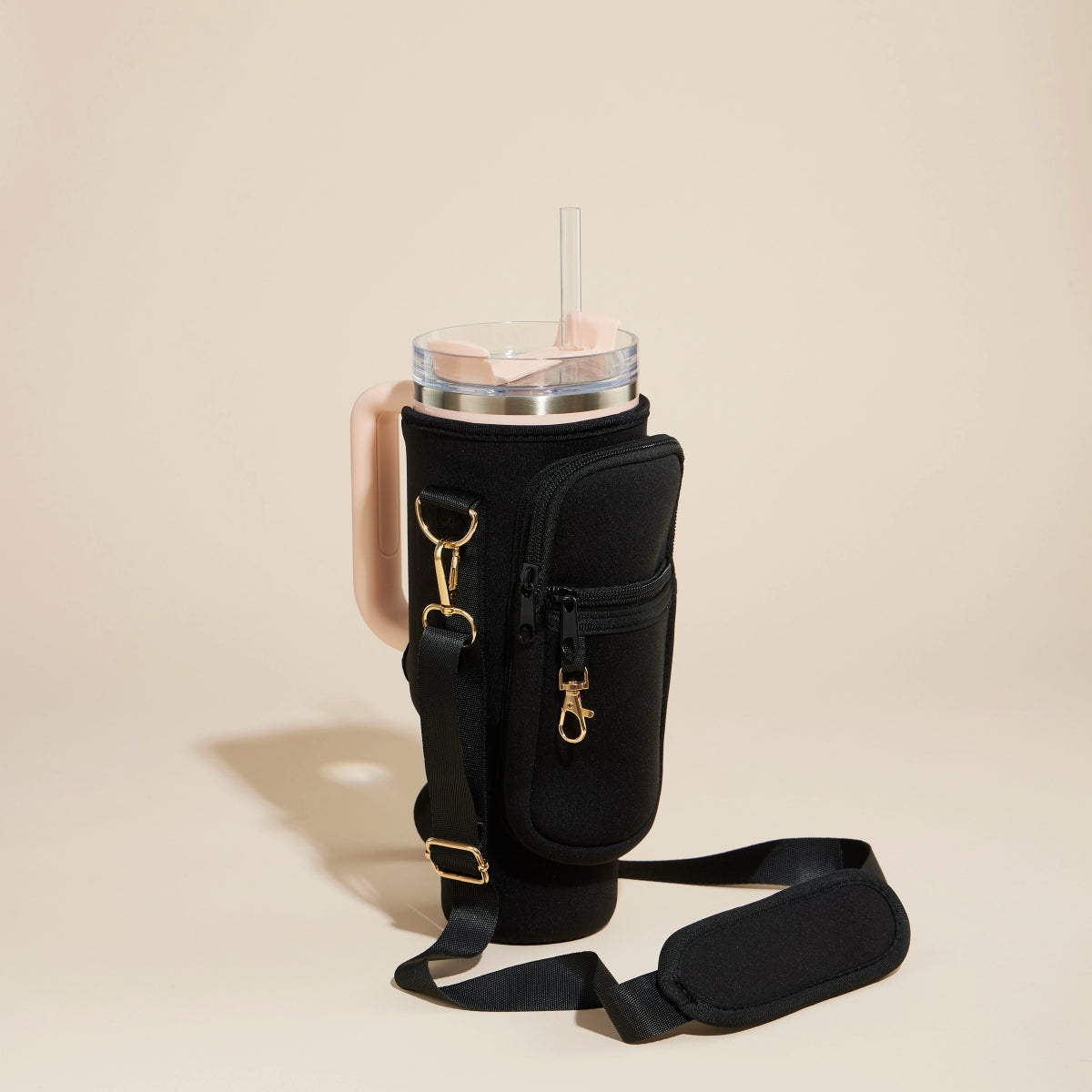 Elegant Dual-Strap Fit-Cooler™ Tumbler Sling Bag