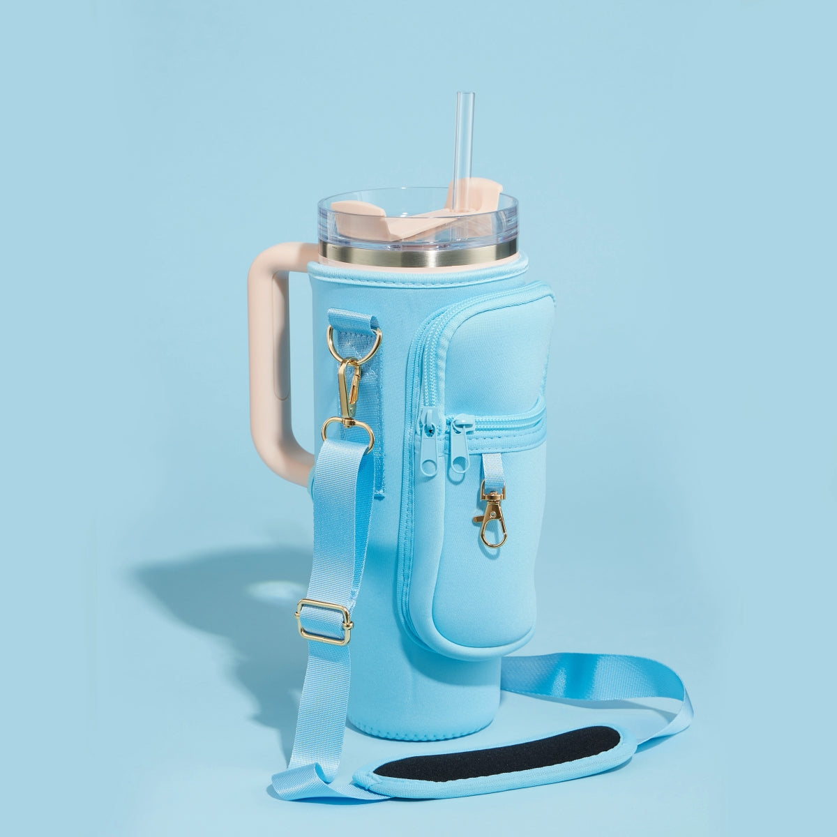 Elegant Dual-Strap Fit-Cooler™ Tumbler Sling Bag