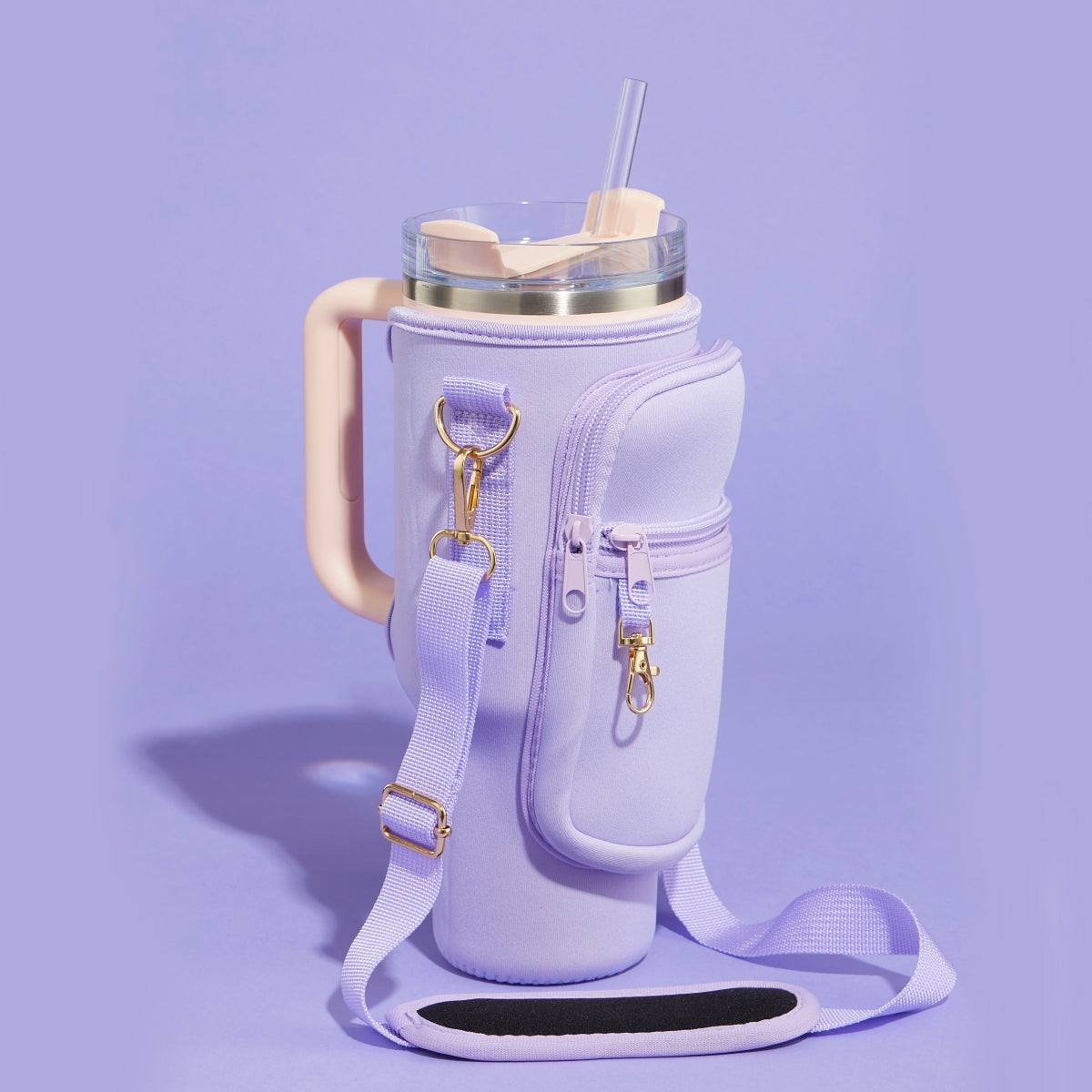 Elegant Dual-Strap Fit-Cooler™ Tumbler Sling Bag