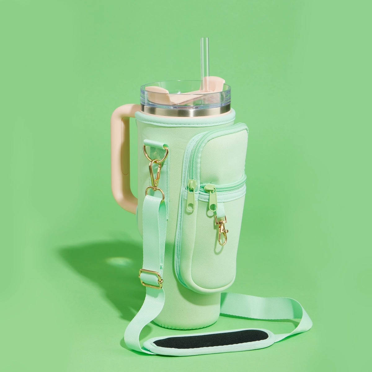 Elegant Dual-Strap Fit-Cooler™ Tumbler Sling Bag