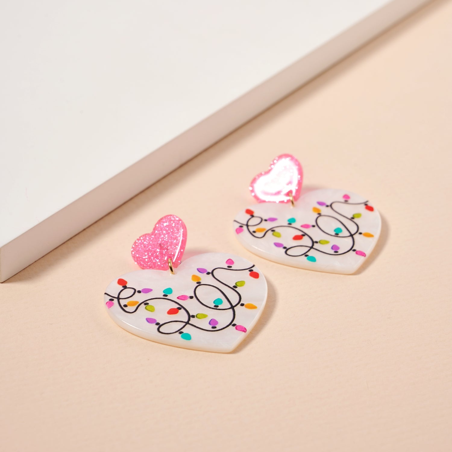 Holiday Light Drop Earrings – Festive & Refined