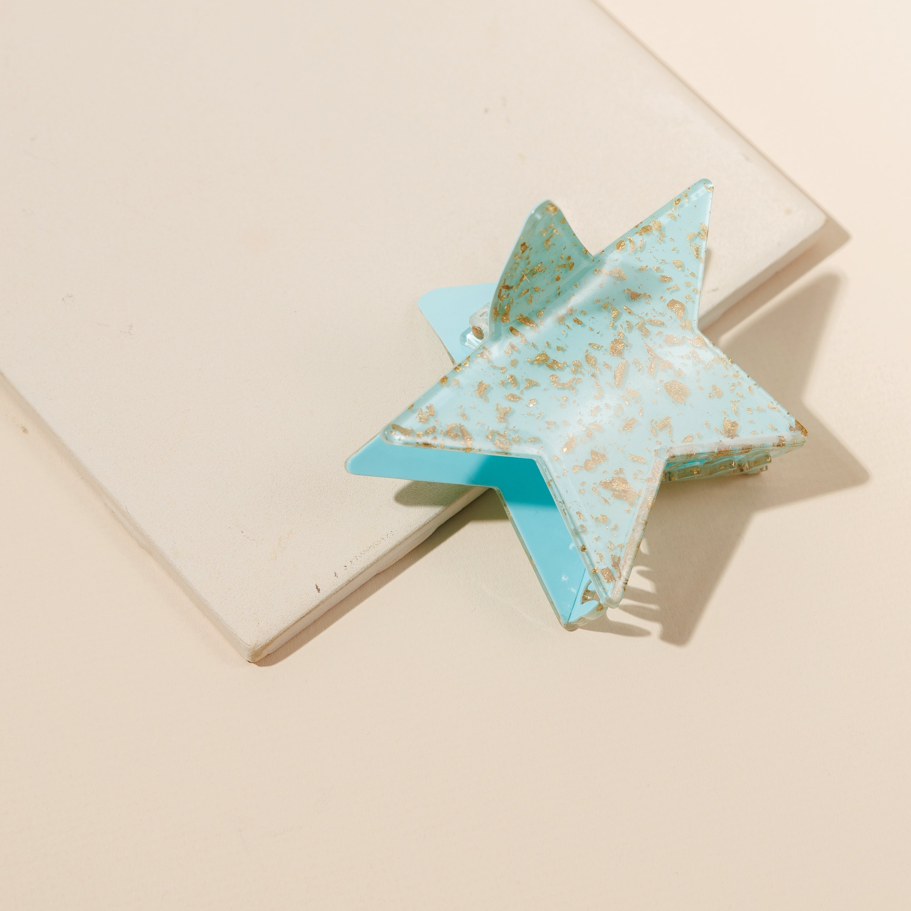 Sparkling Glitter Star Hair Claw