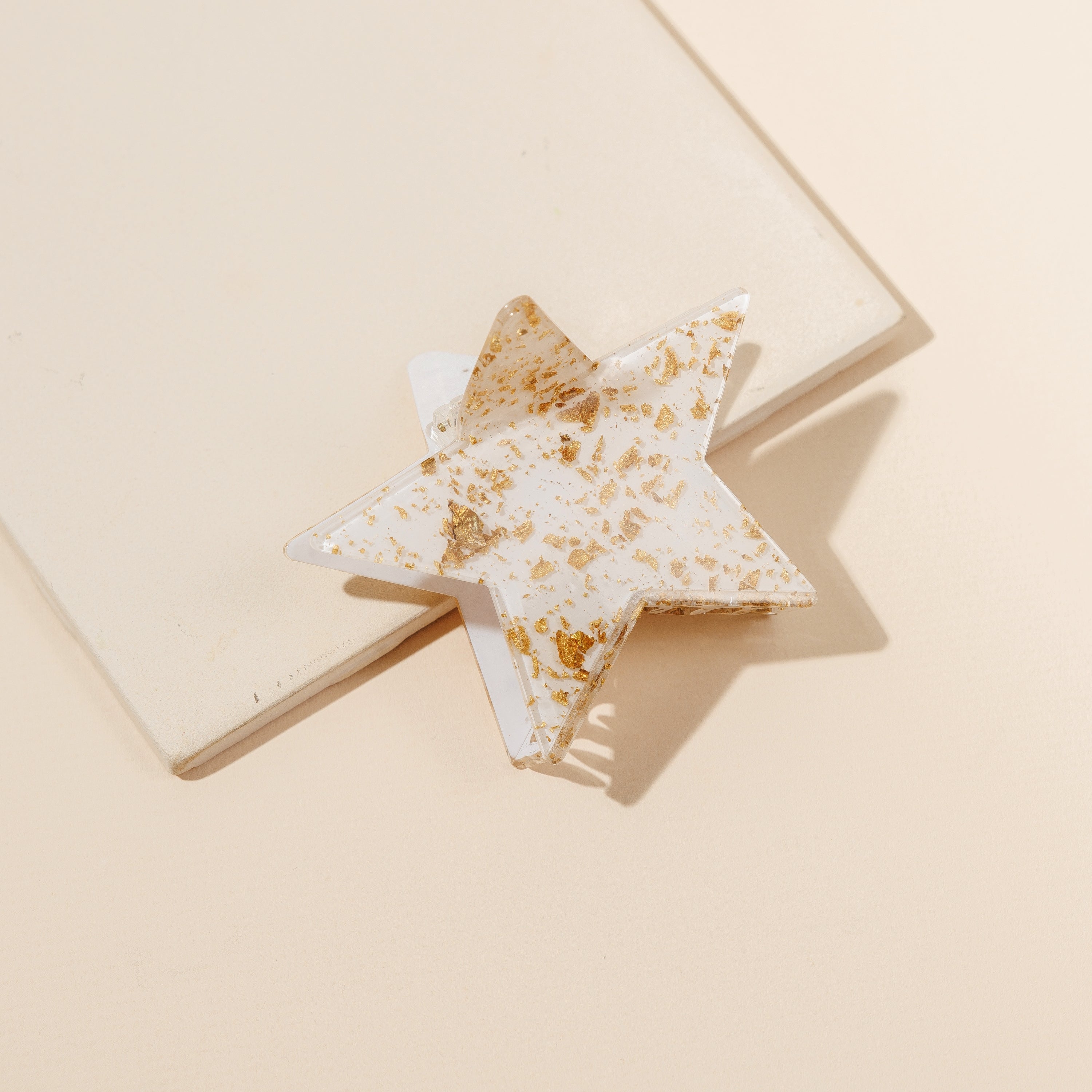 Sparkling Glitter Star Hair Claw