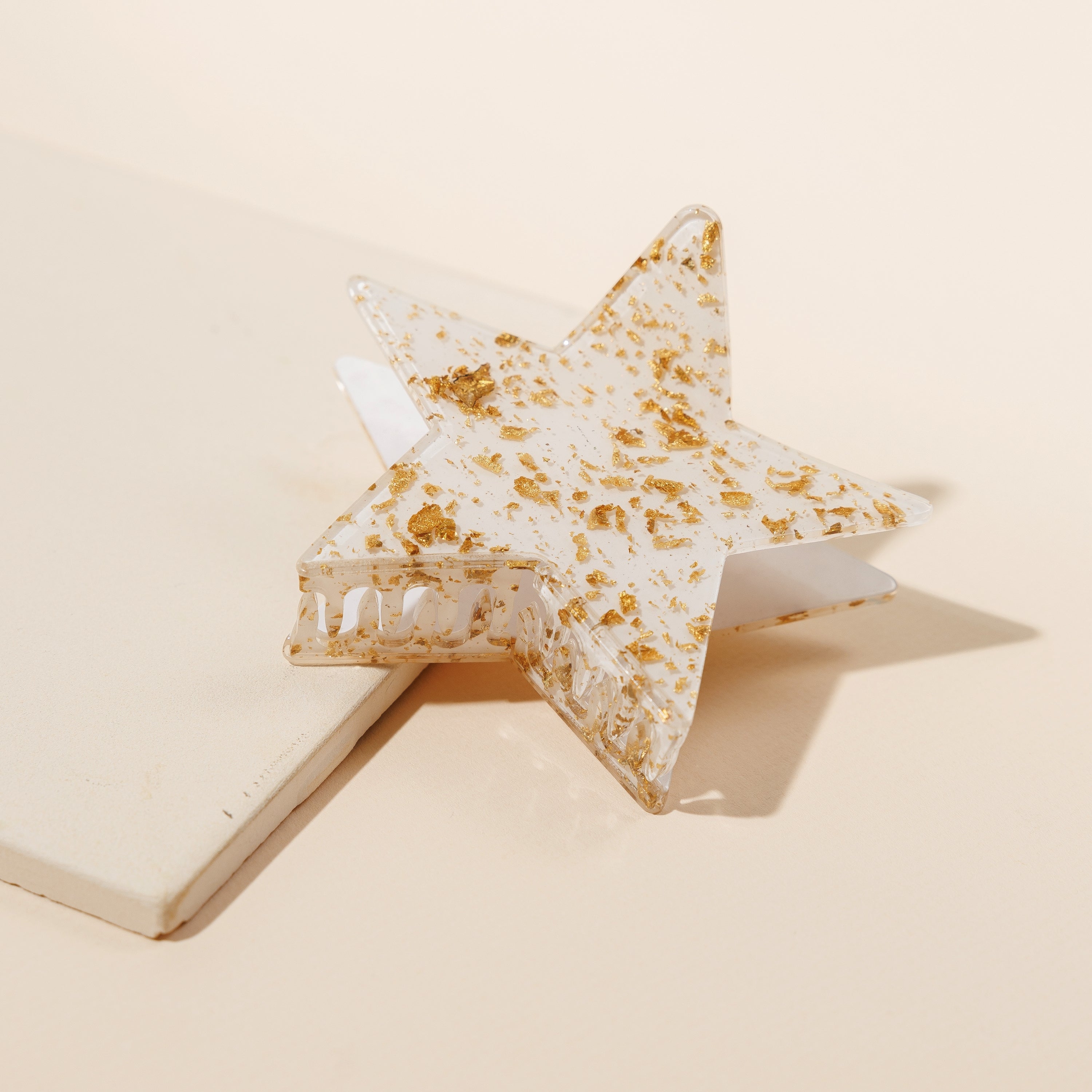 Sparkling Glitter Star Hair Claw