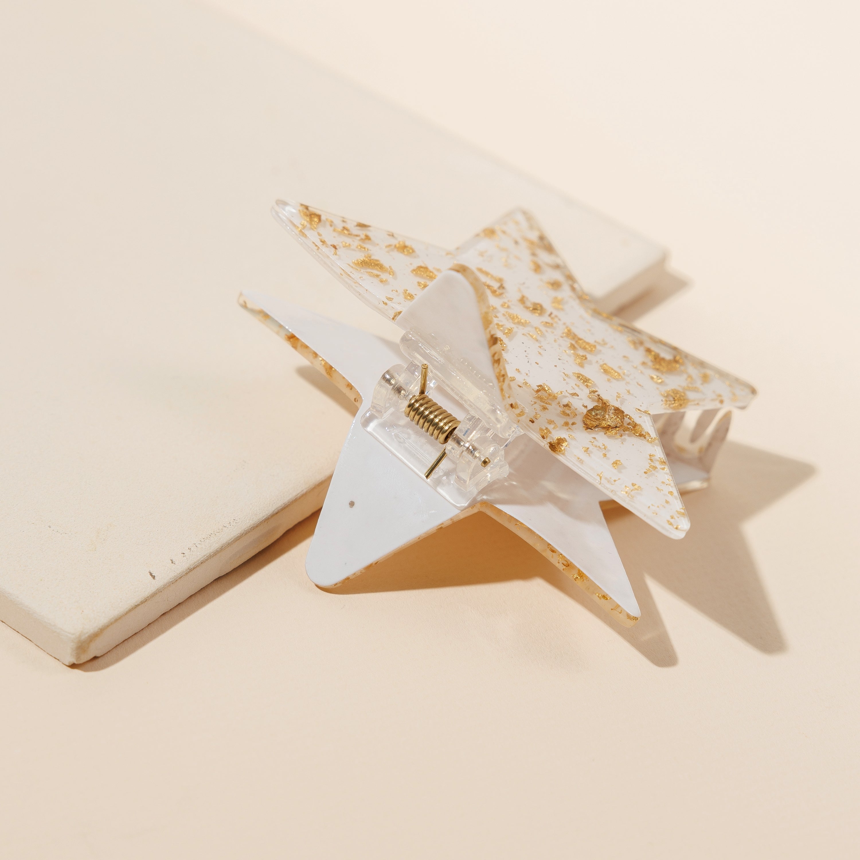 Sparkling Glitter Star Hair Claw