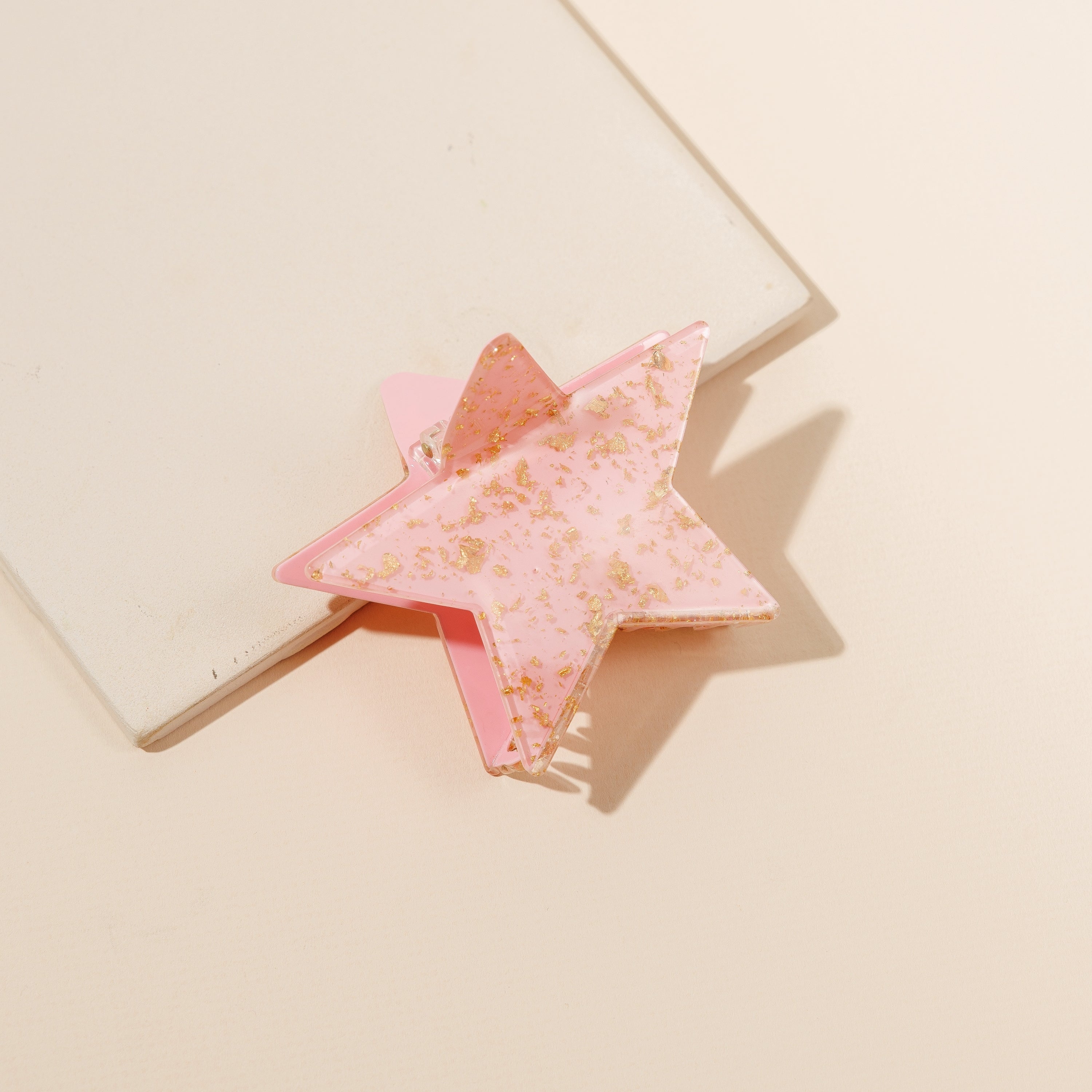 Sparkling Glitter Star Hair Claw