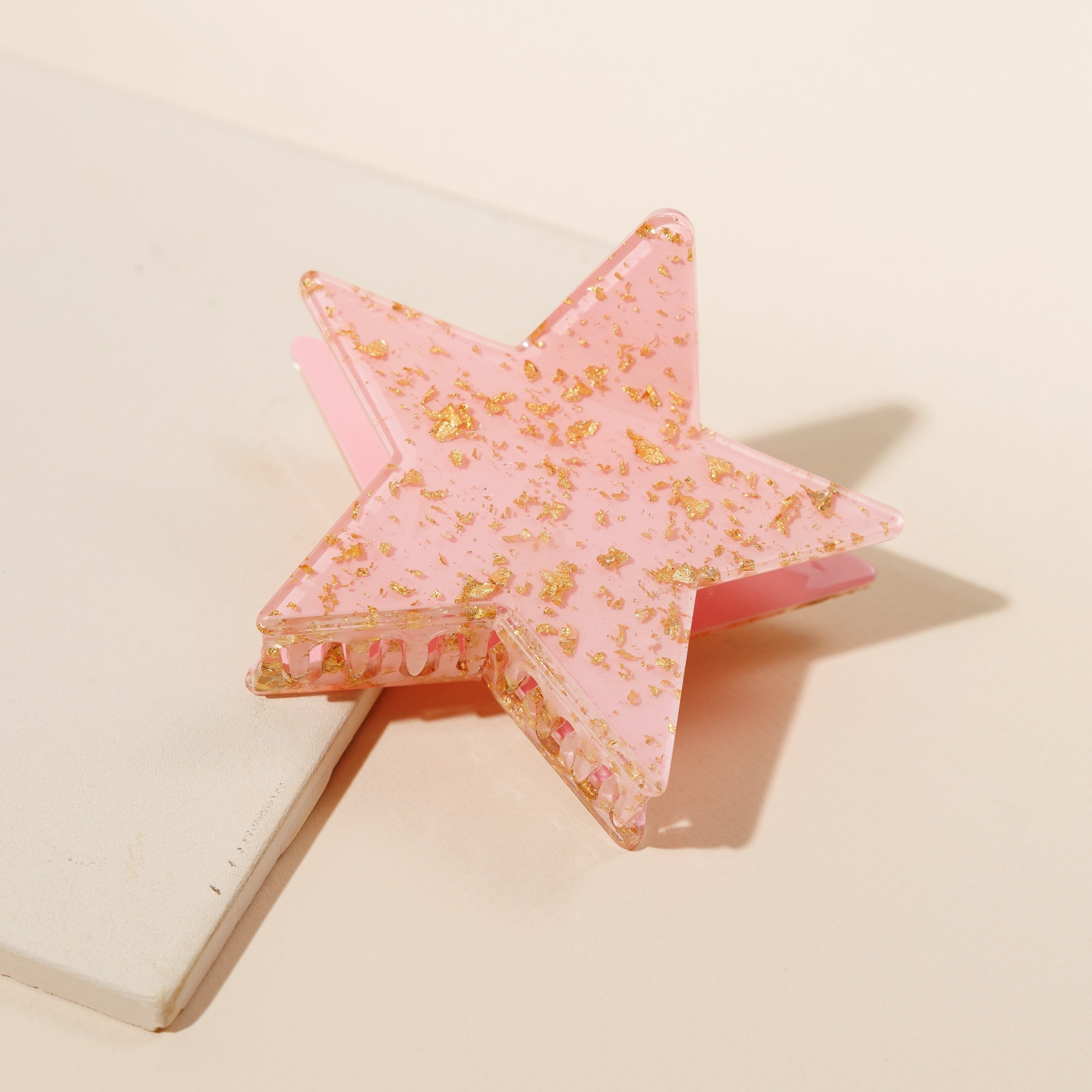 Sparkling Glitter Star Hair Claw