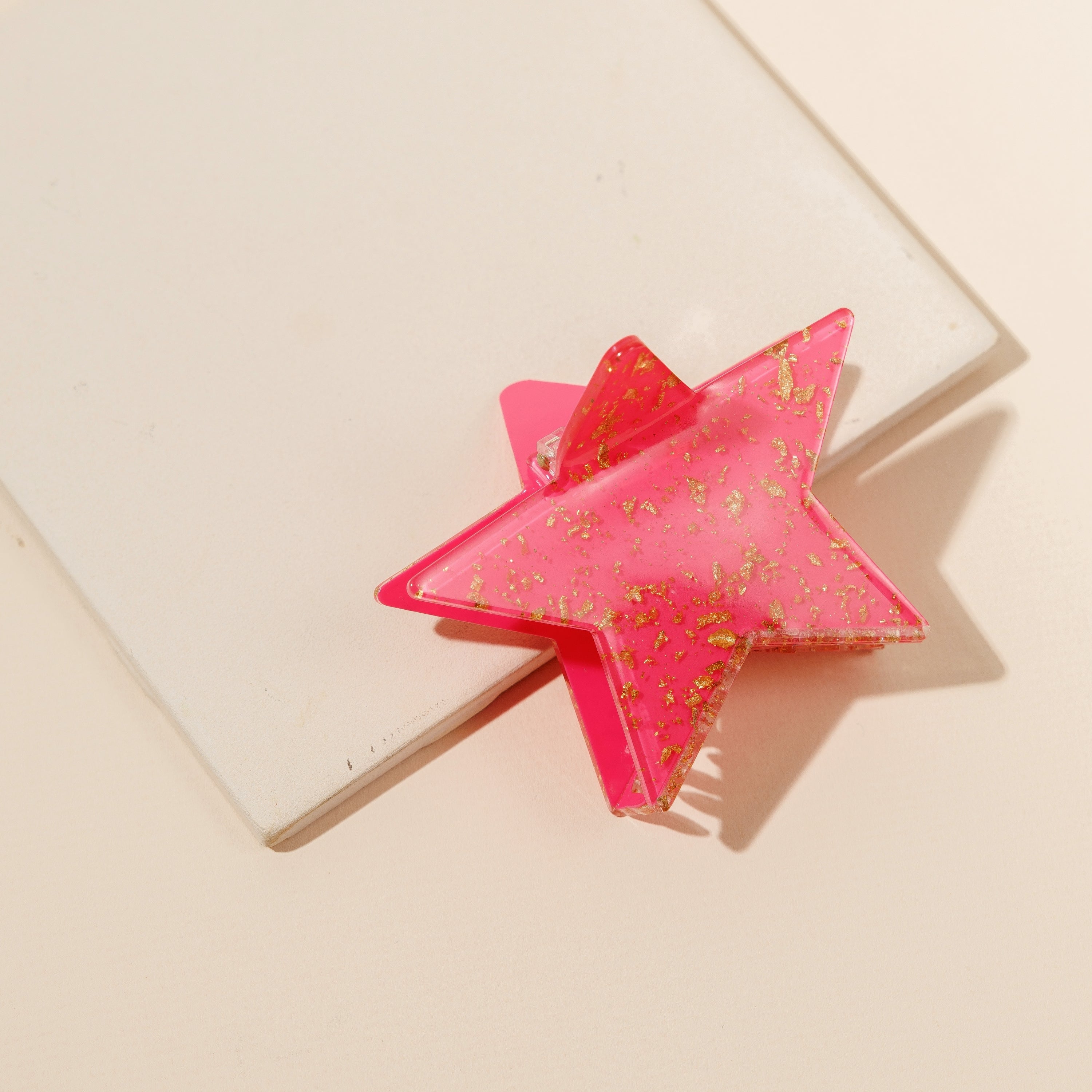 Sparkling Glitter Star Hair Claw