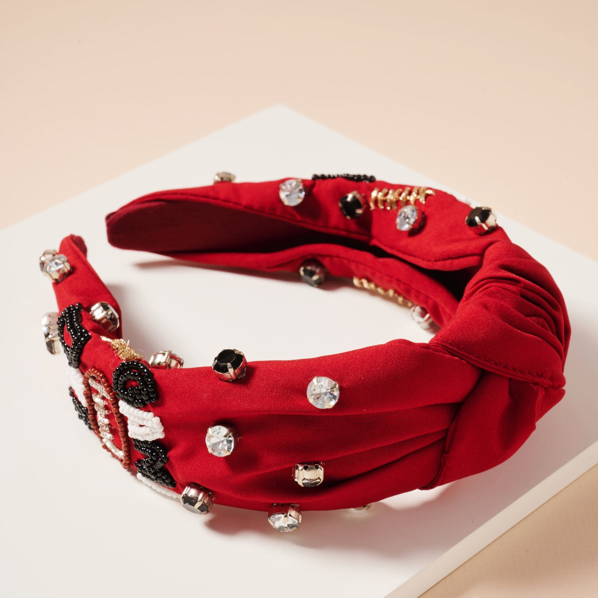 Sophisticated Game Day Seed Bead Headband