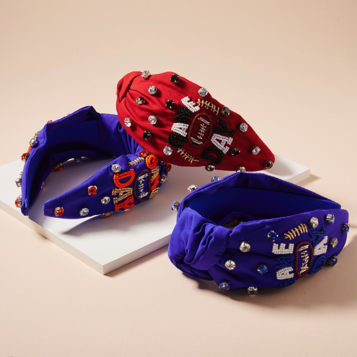 Sophisticated Game Day Seed Bead Headband