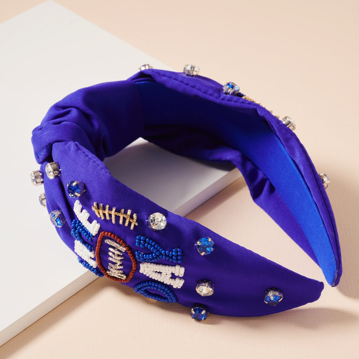 Sophisticated Game Day Seed Bead Headband