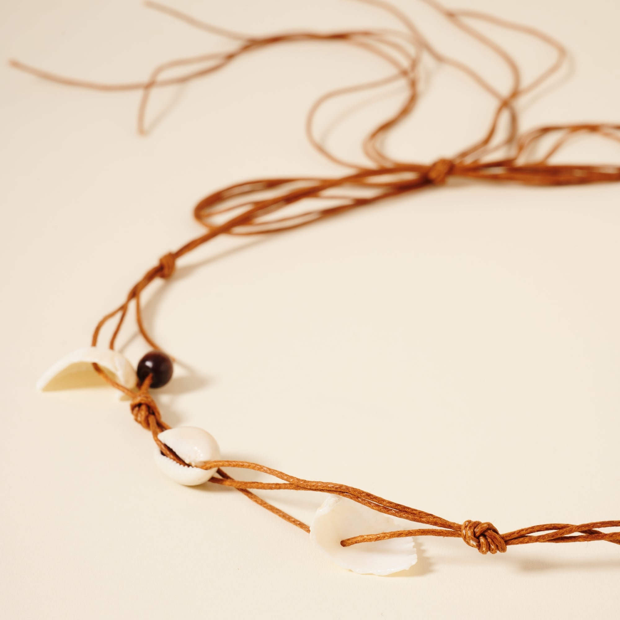 Shell Thread Hat Band