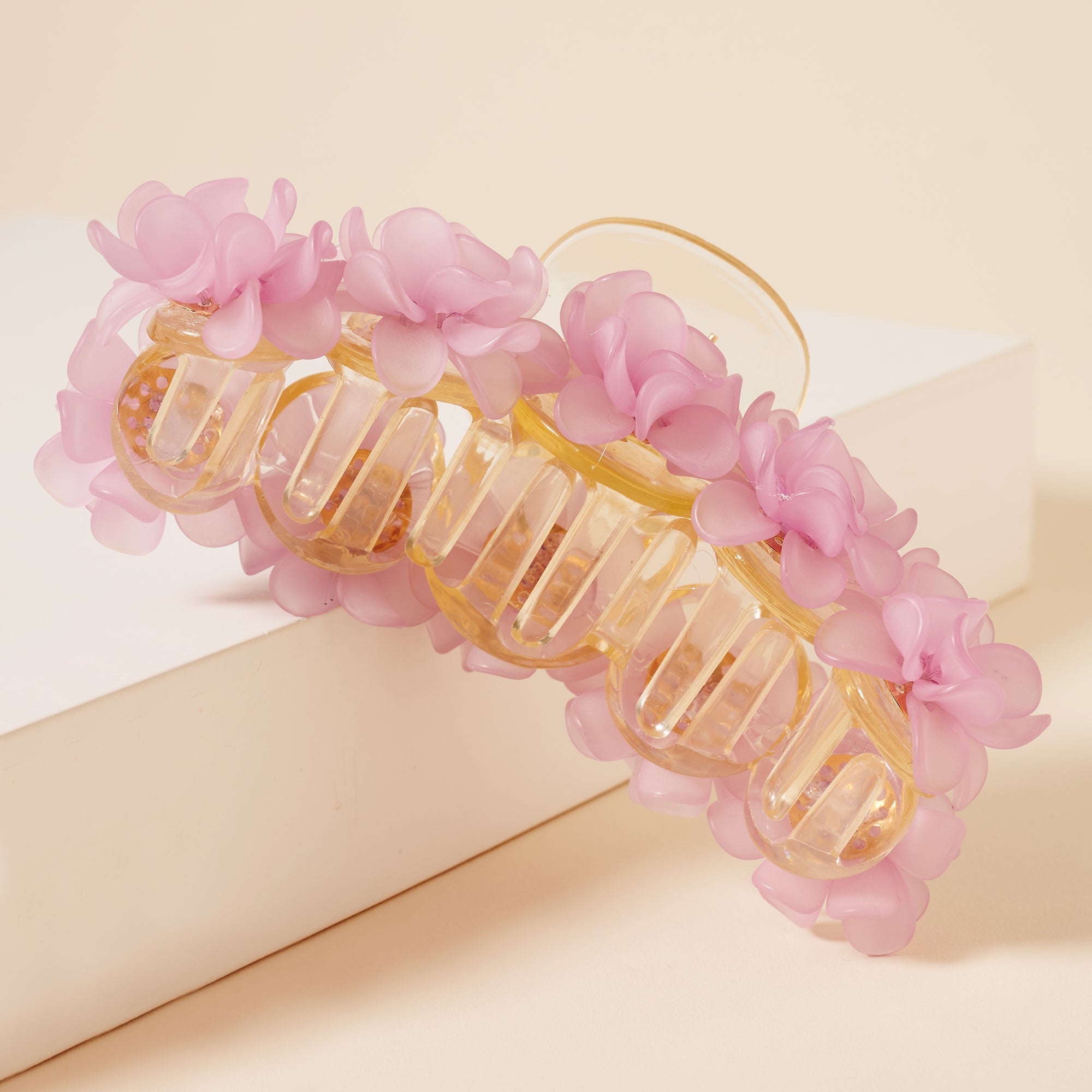 Stylish 3D Flower Hair Claw