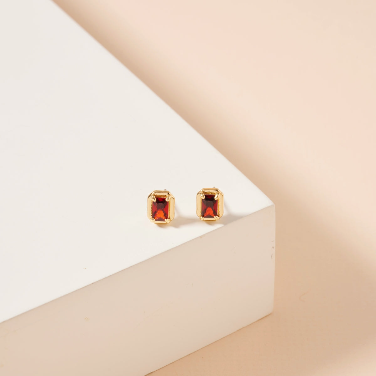 12-Piece Assorted Birthstone Stud Earring Set