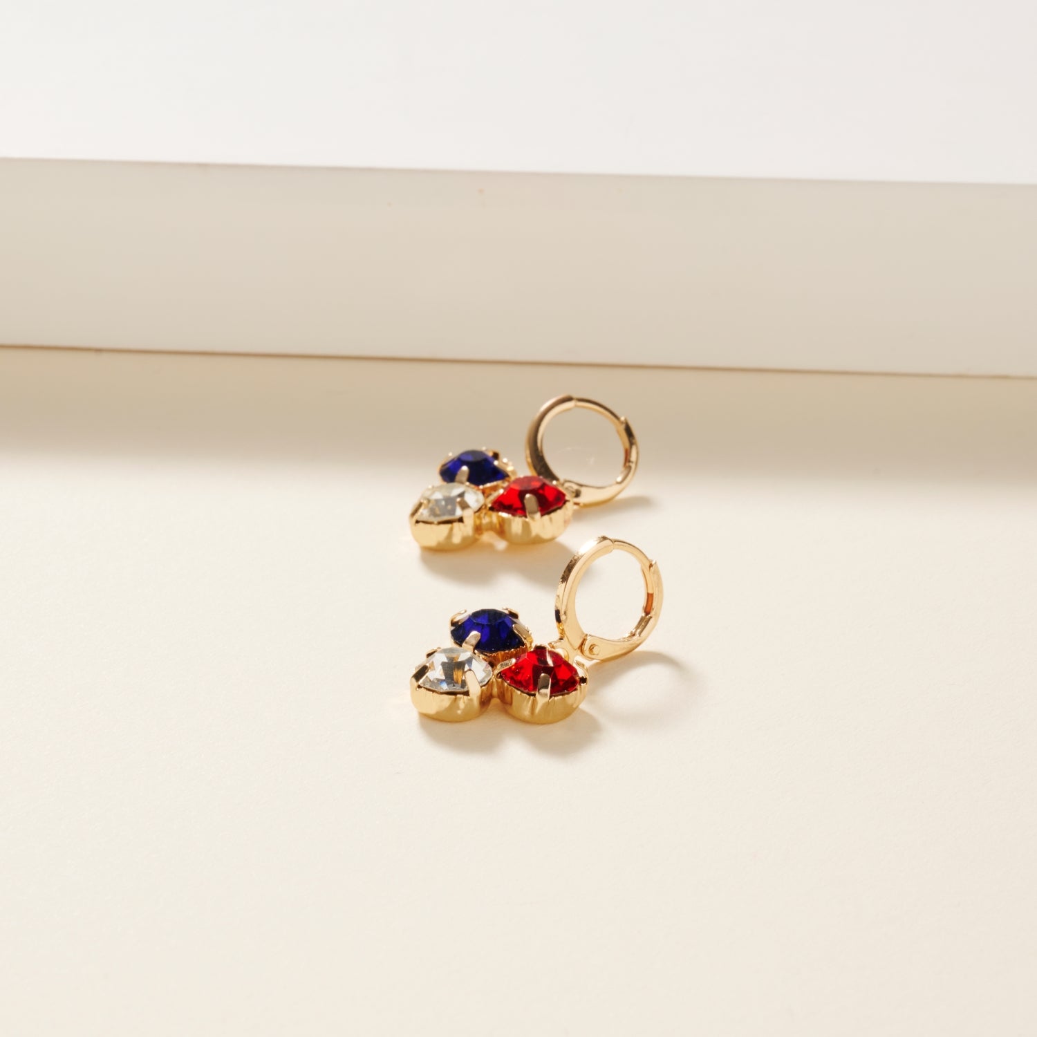 USA Flag Pattern Earrings