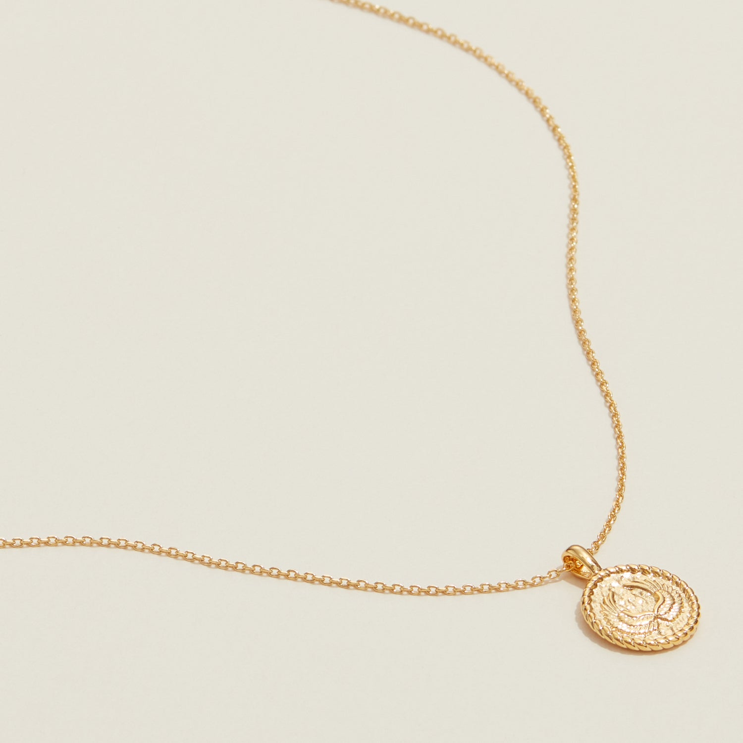 Gold Dipped Angel Wings Pendant Necklace - Frem