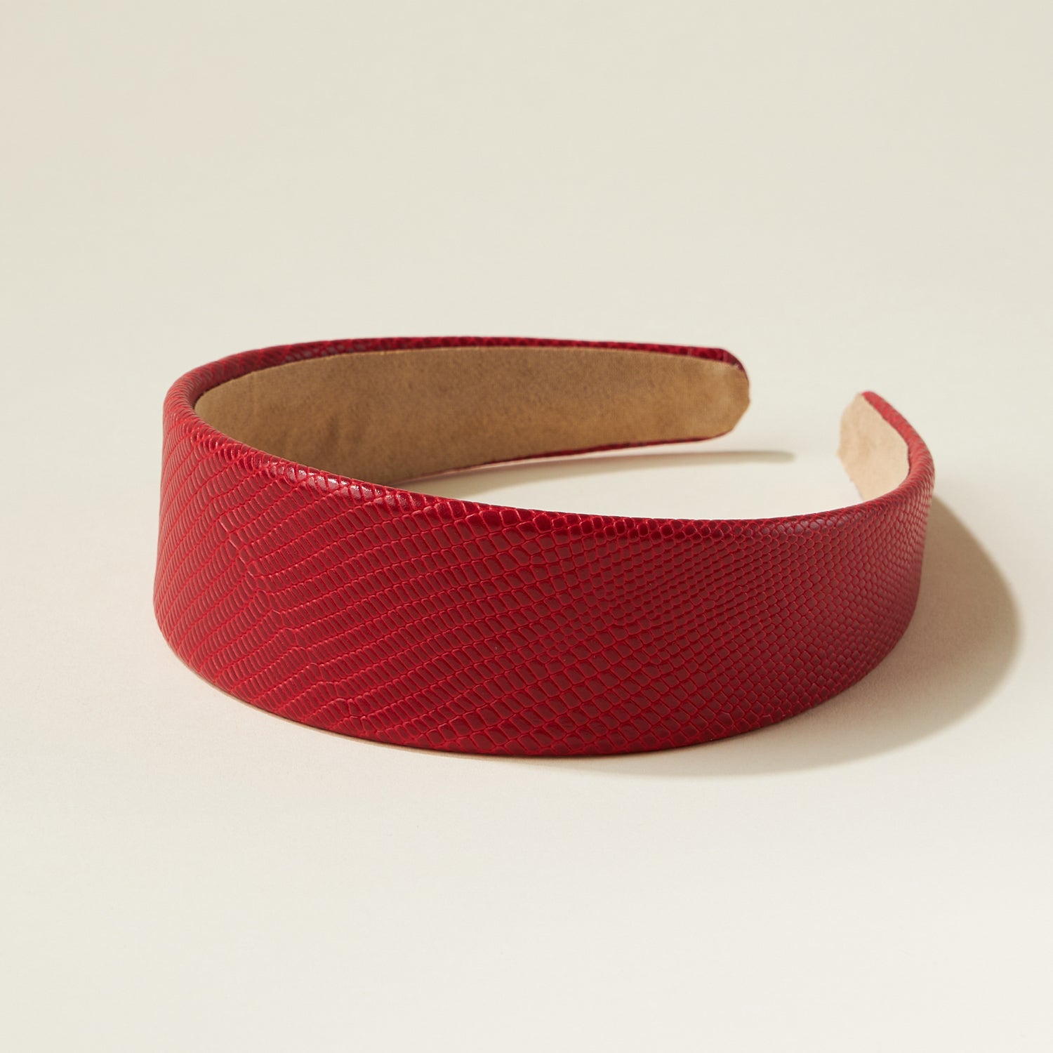 Synthetic Snake Leather Headbands - Frem