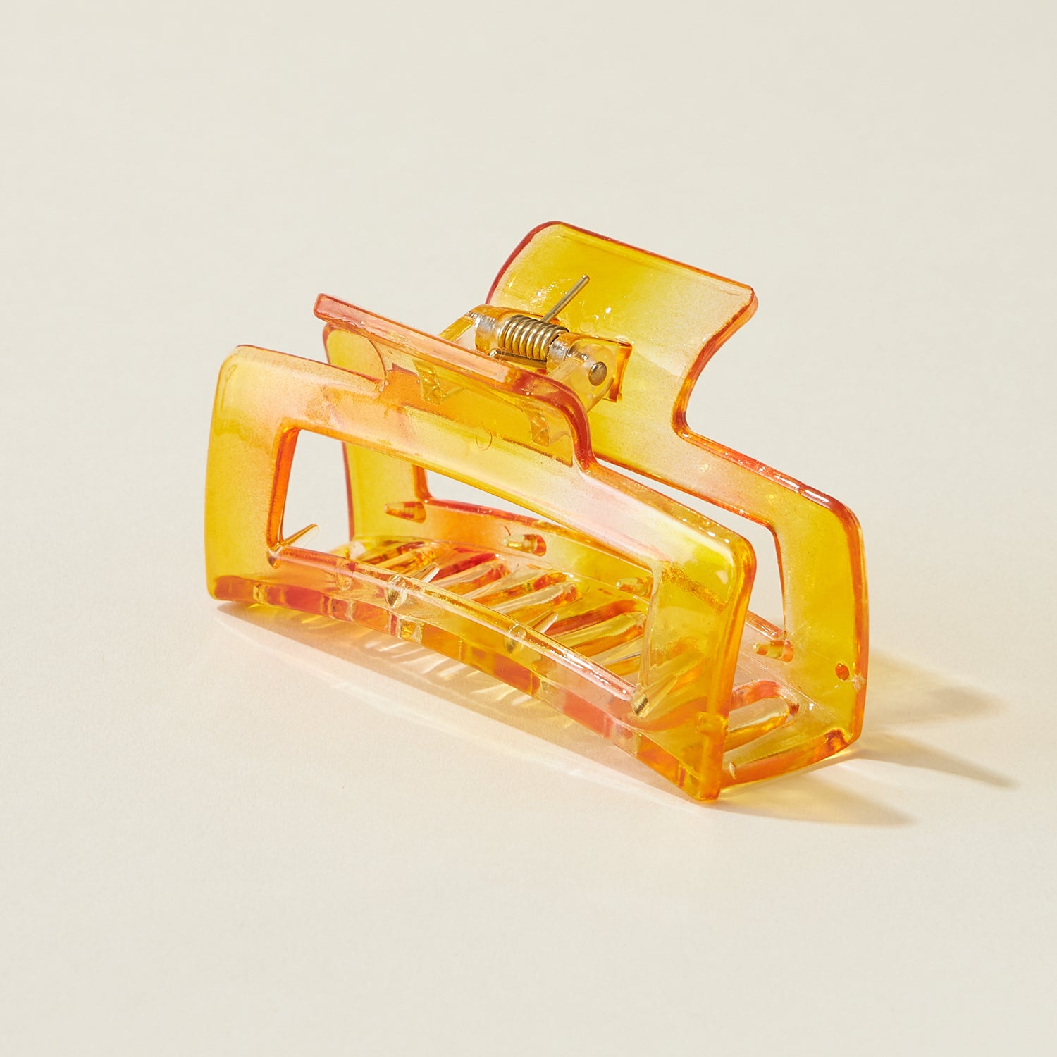 Tie Dye Resin Rectangular Claw Hair Clips - Frem