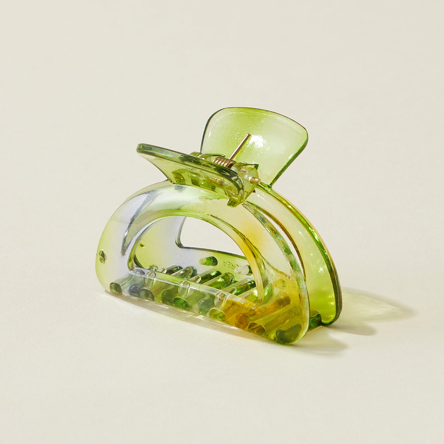Tie Dye Resin Half Moon Claw Hair Clips - Frem
