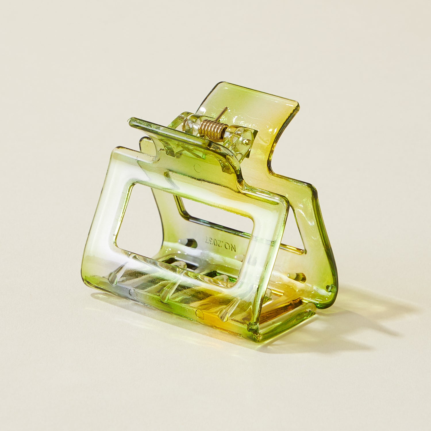 Tie Dye Resin Rectangular Claw Hair Clips - Frem