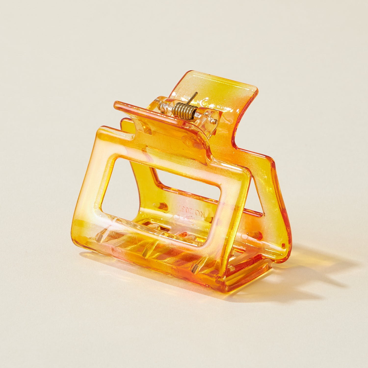 Tie Dye Resin Rectangular Claw Hair Clips - Frem