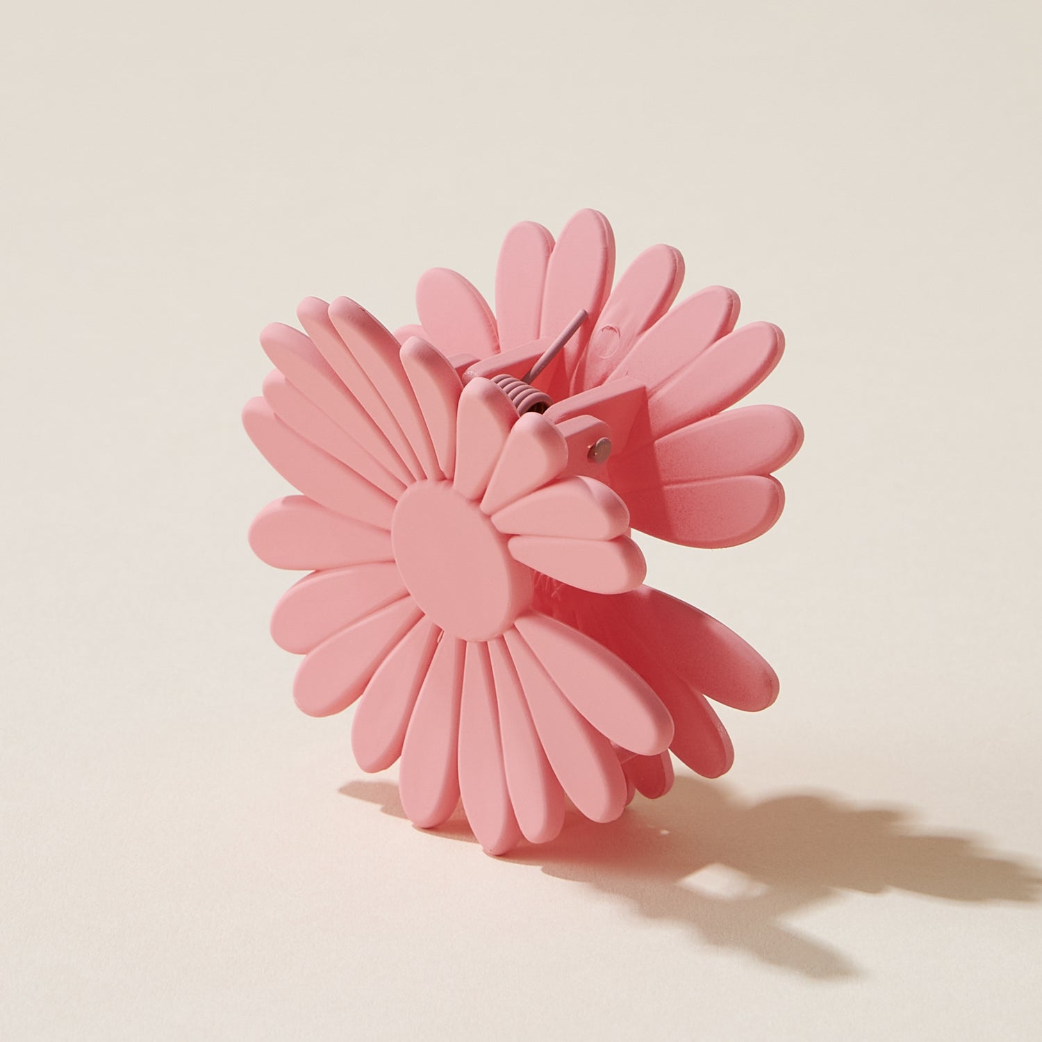 Rubber Coated Flower Claw Hair Clips - Frem