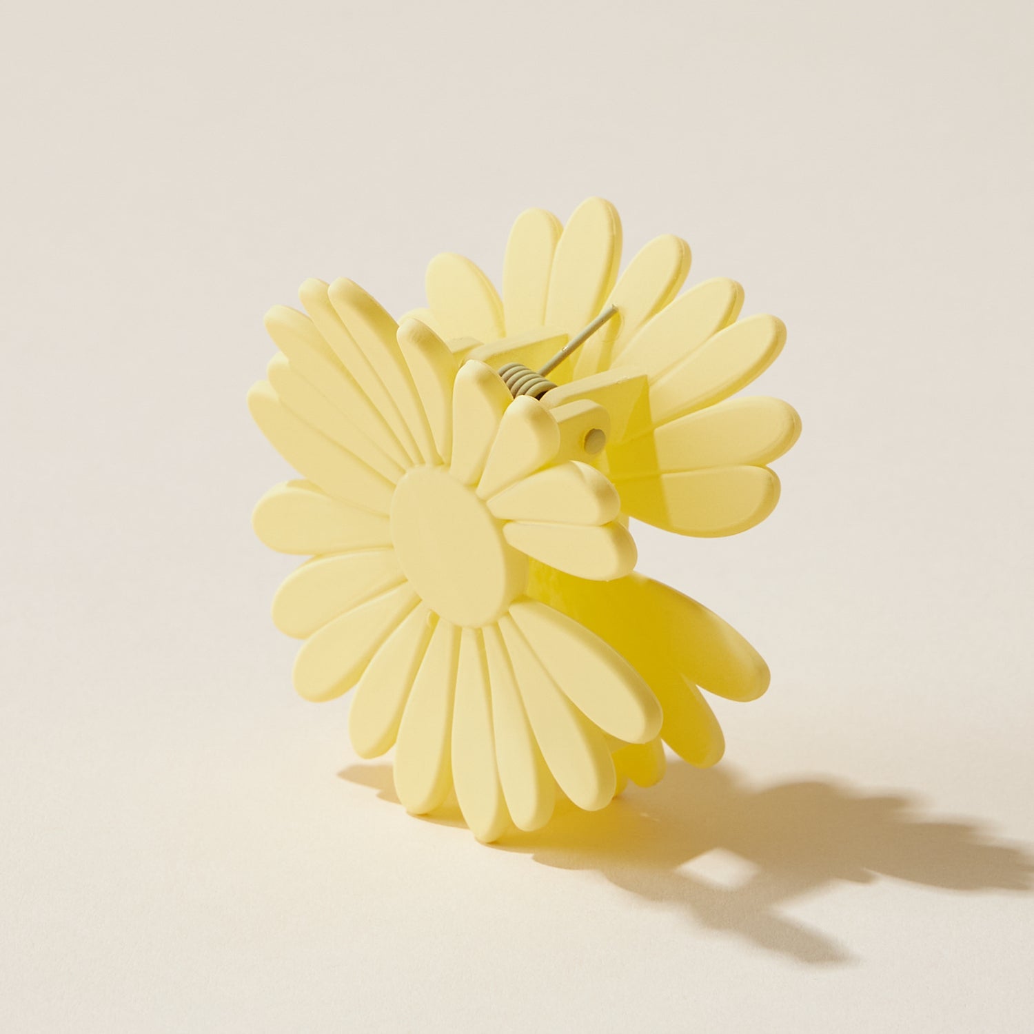 Rubber Coated Flower Claw Hair Clips - Frem
