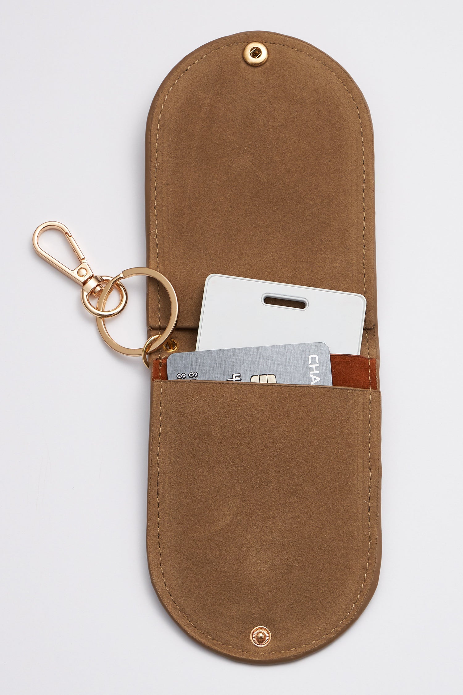 Animal Print ID Card Holder Key Chains - Frem