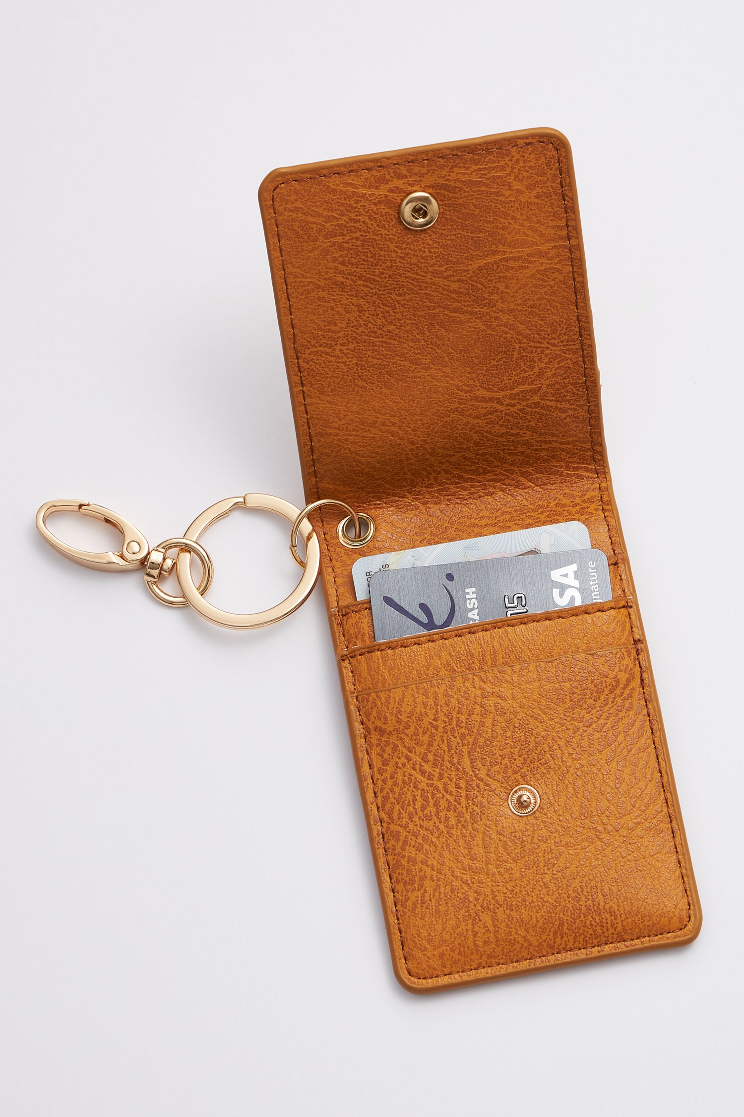 Animal Print ID Card Holder Key Chains - Frem